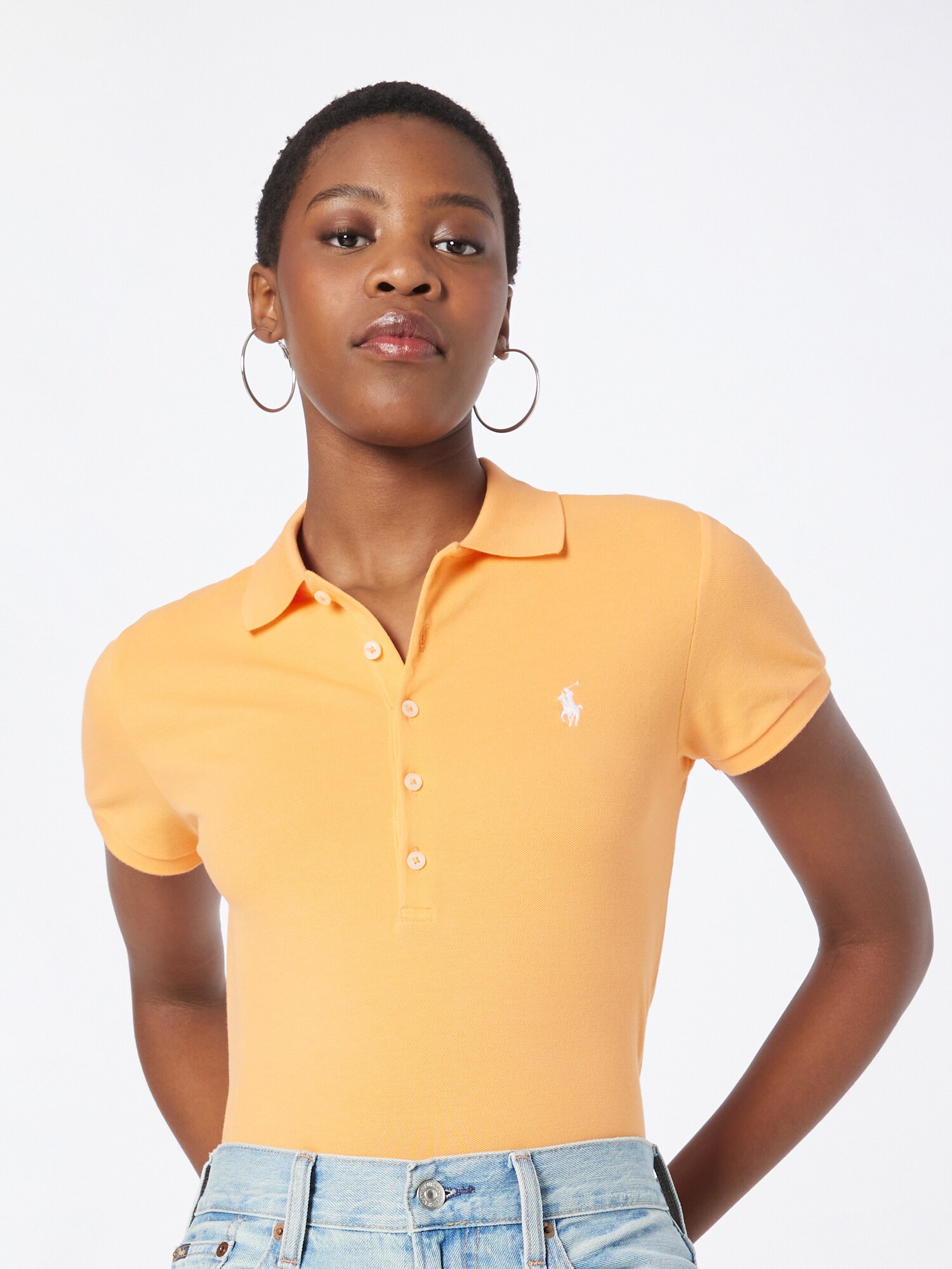 Polo Ralph Lauren Póló  narancs / fehér termék 2. képe