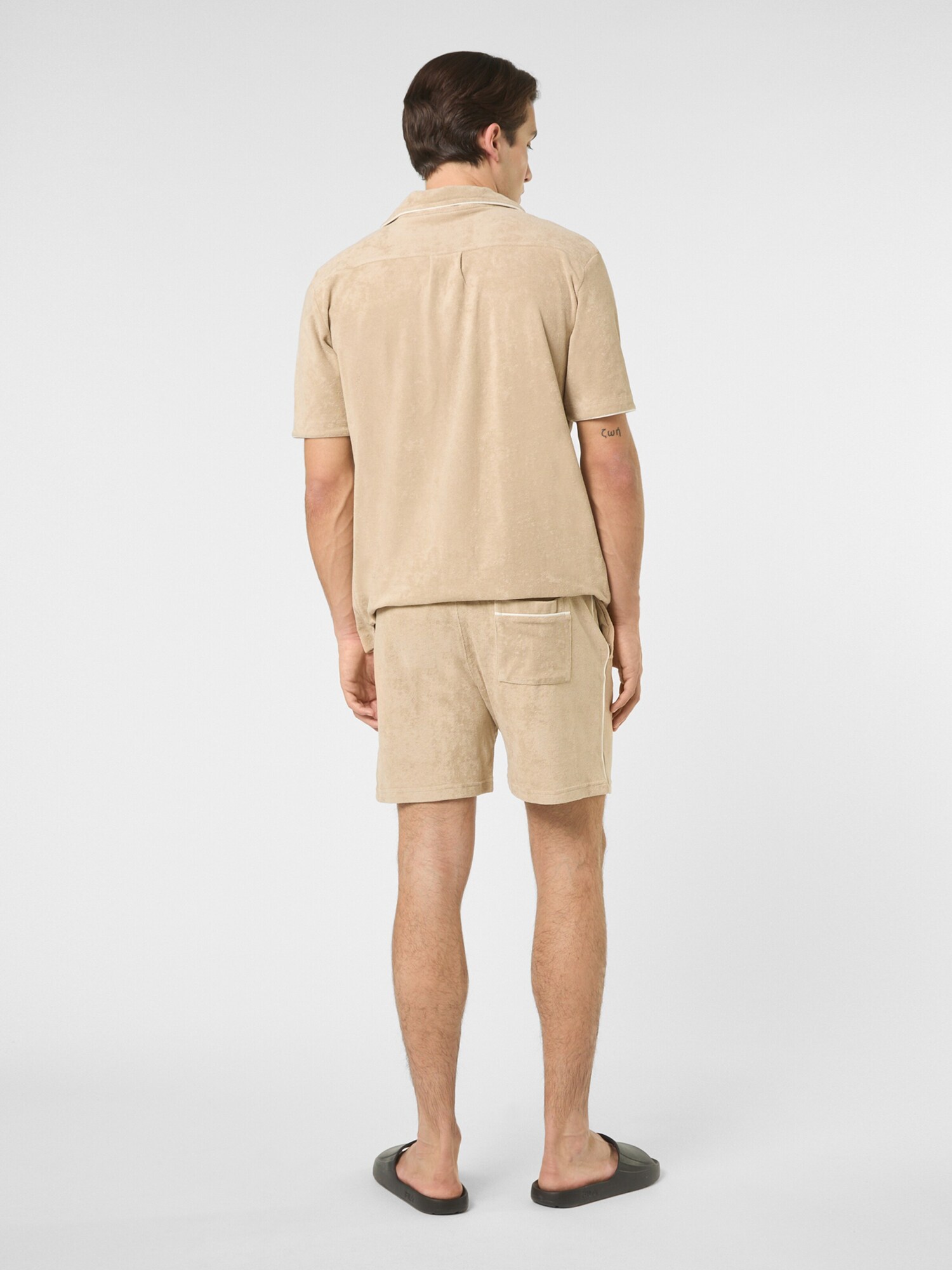 FILA Pantalón 'EMPOLI regular towelling shorts'  beige – imagen 2