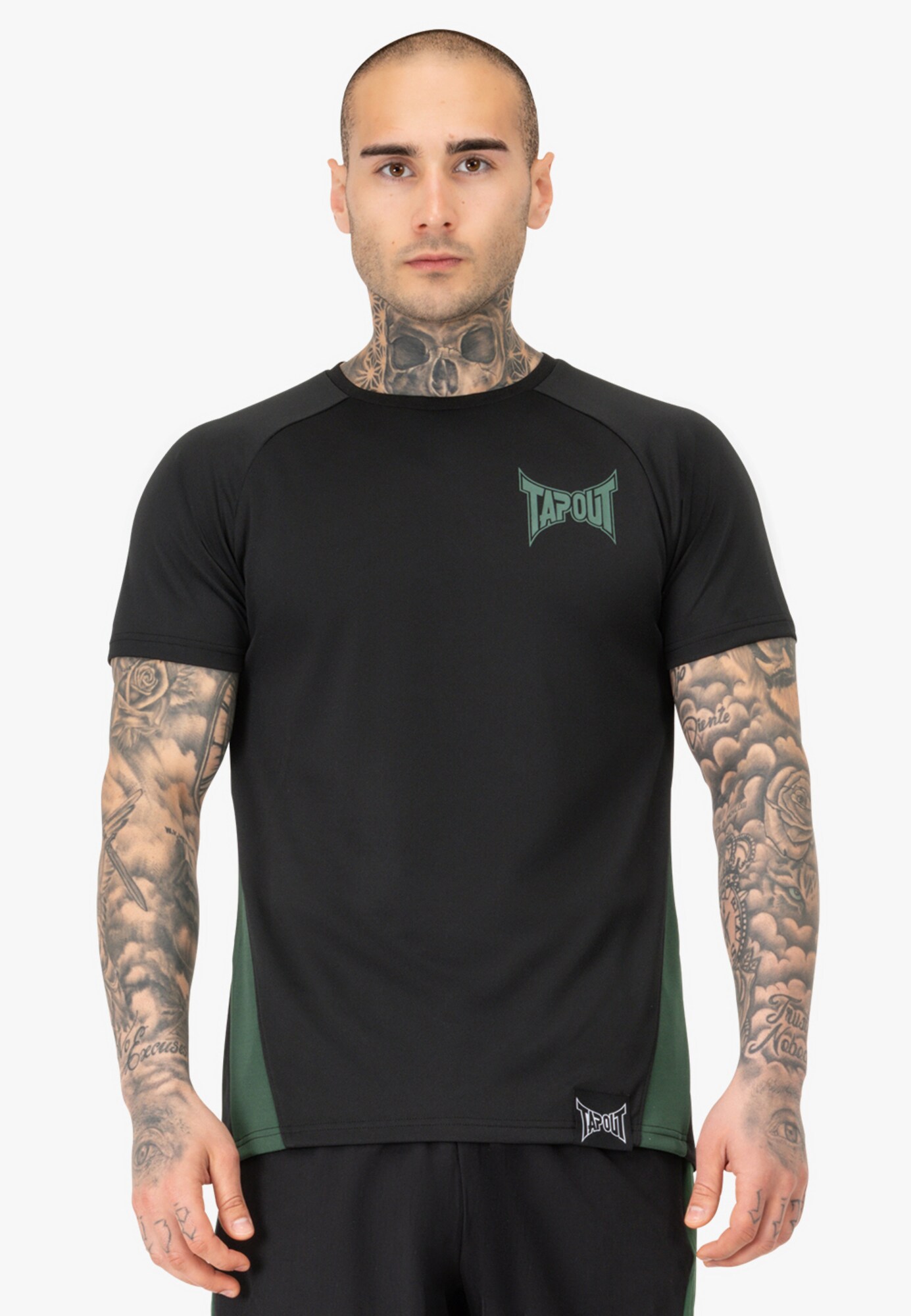 Tapout Funkcionális felső  zöld / fekete termék 2. képe
