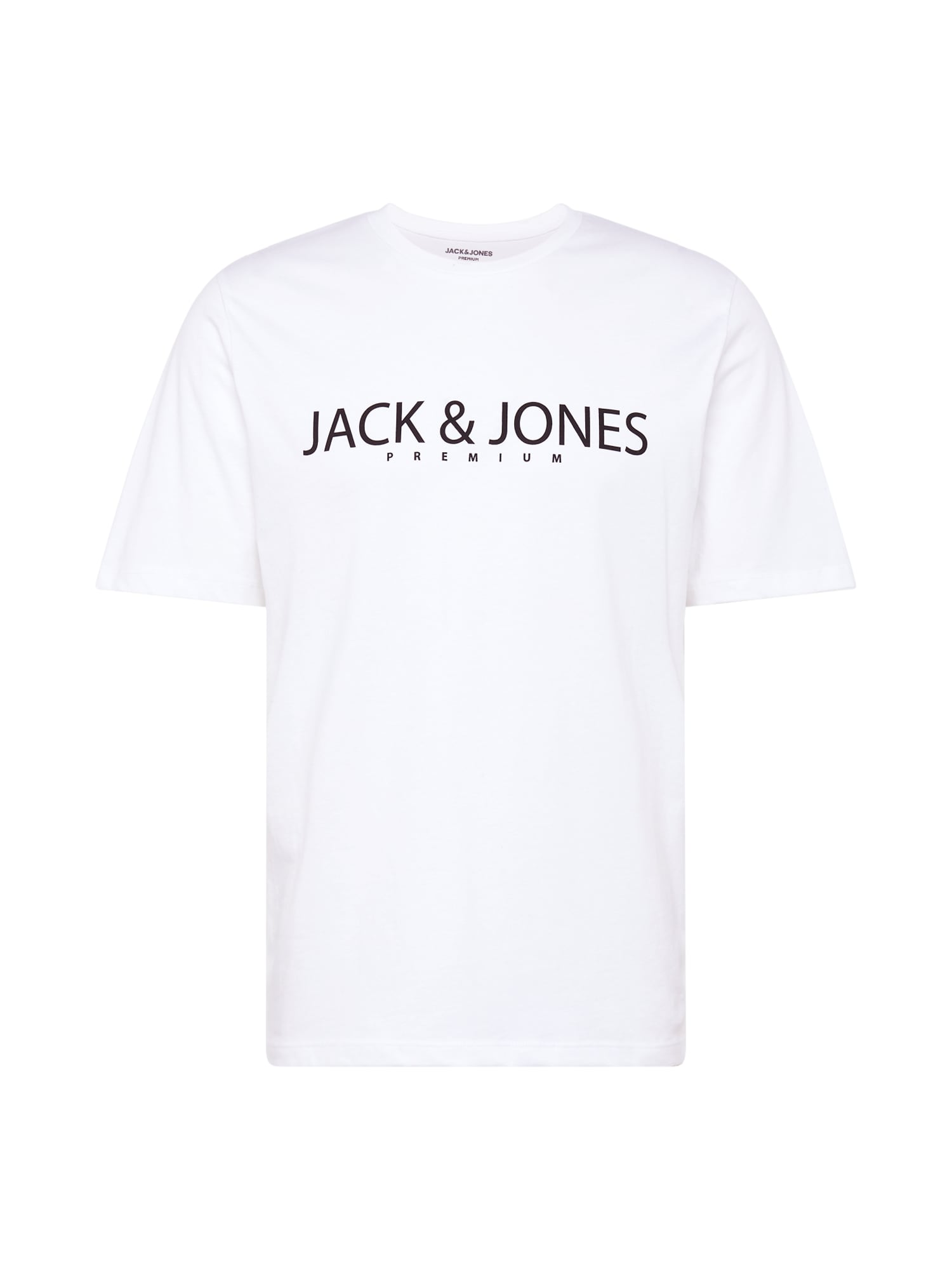 JACK & JONES Тениска 'BLA JACK'  черно / бяло