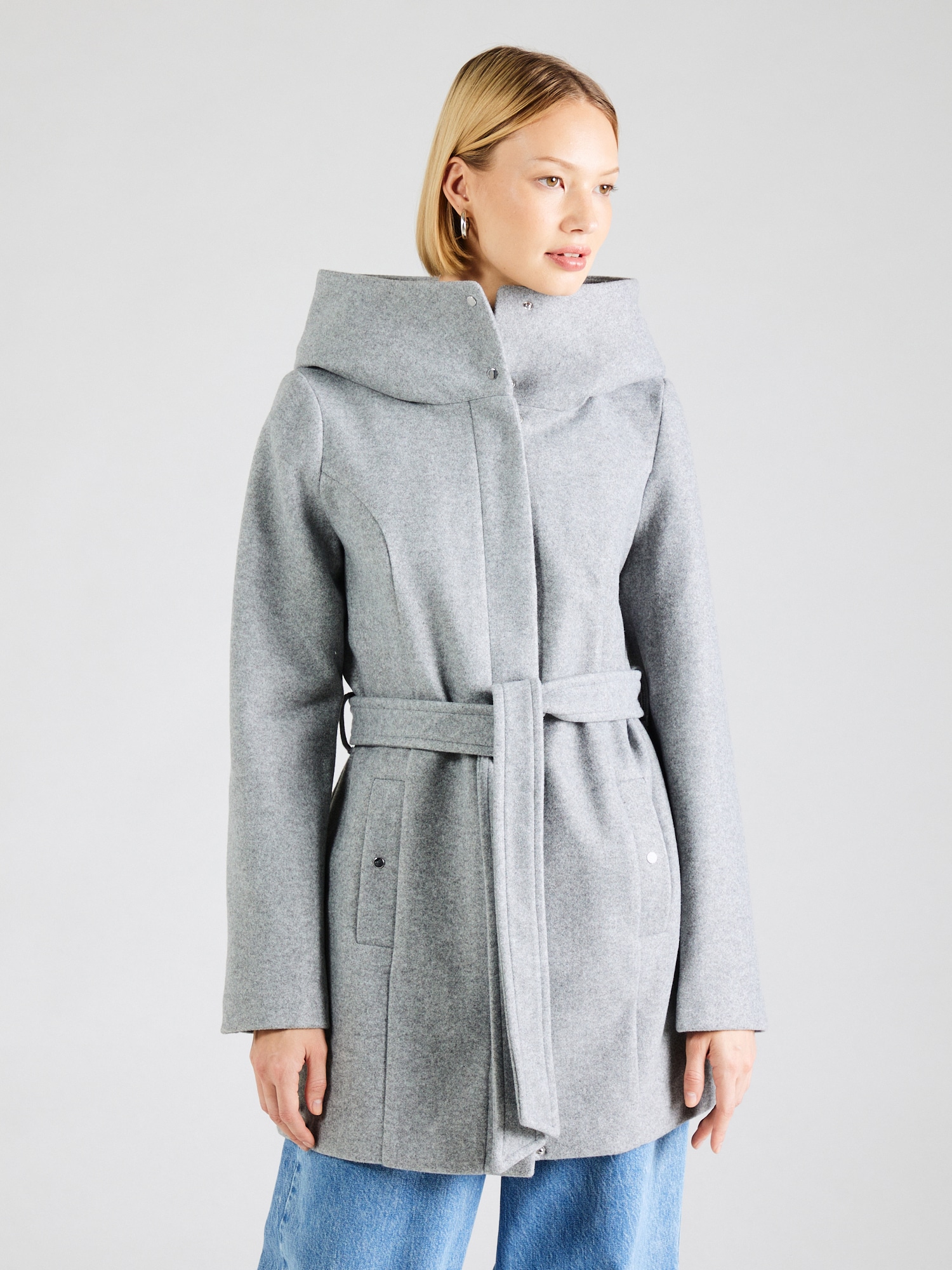 VERO MODA Átmeneti kabátok  világosszürke termék 2. képe