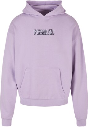 Merchcode Sweatshirt ‘Peanuts – Peekaboo’ Sering / Zwart / Wit