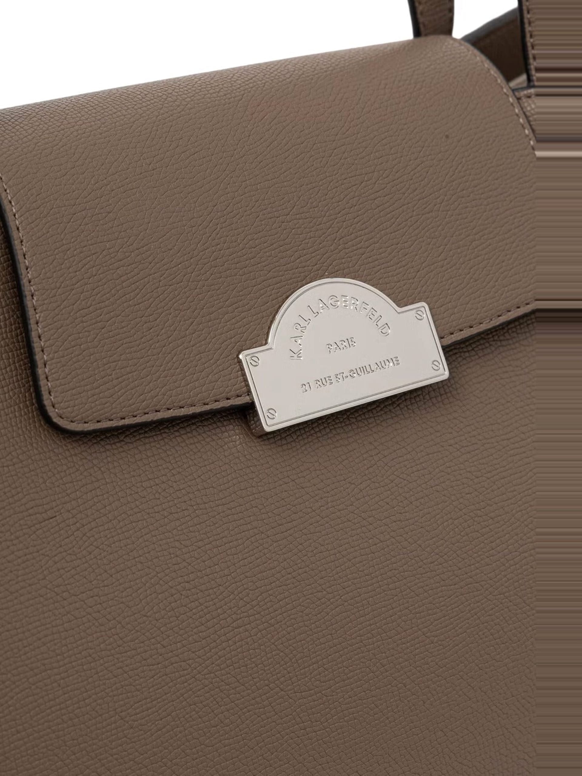 Karl Lagerfeld Shoppingväska 'Karl Lagerfeld Cabas Métal Taupe' dam