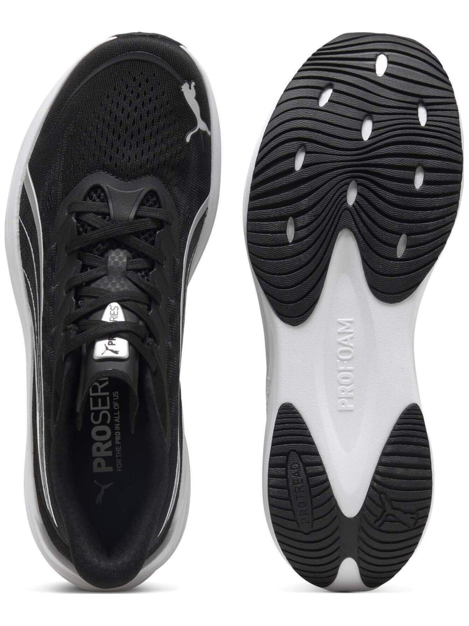 PUMA Zapatillas de running 'Darter Pro 2' gris / negro / plata – imagen 2