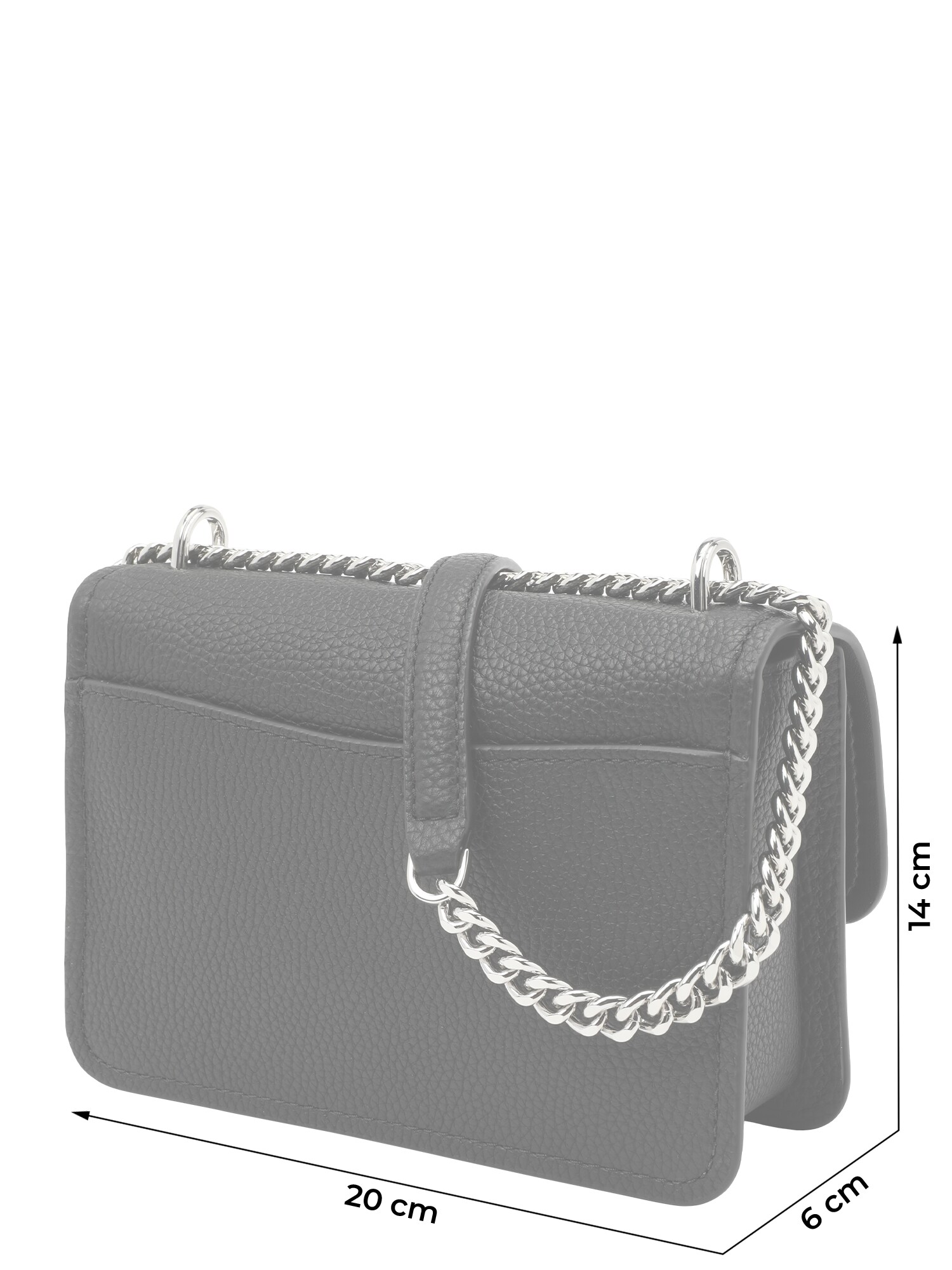 MICHAEL Michael Kors Válltáska  fekete / ezüst termék 2. képe