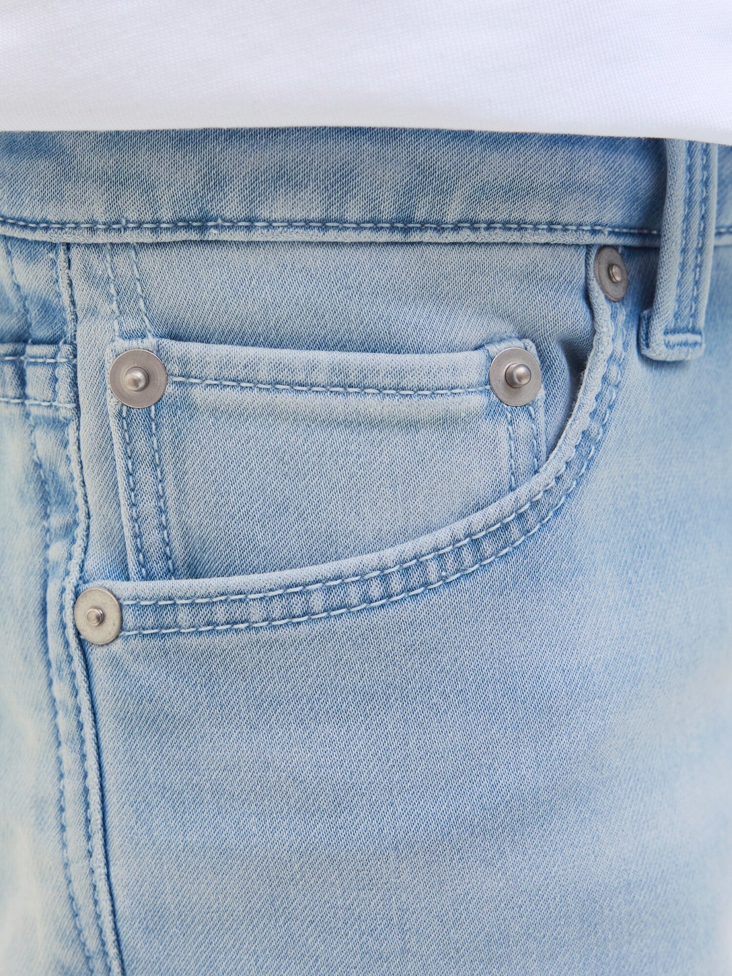 Jack & Jones Junior Džínsy 'JJIRICK JJICON' modrá denim (obrázok 6)