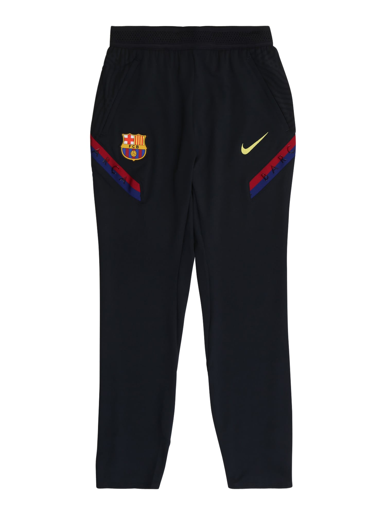 NIKE Sportinės kelnės 'FC Barcelona'  tamsiai mėlyna / geltona / raudona
