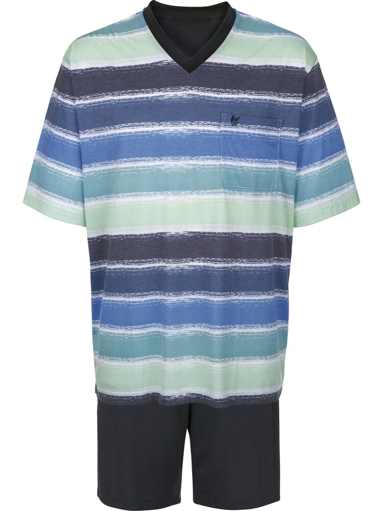 BABISTA Pyjama kurz 'Porento' Herren Größe XL blau