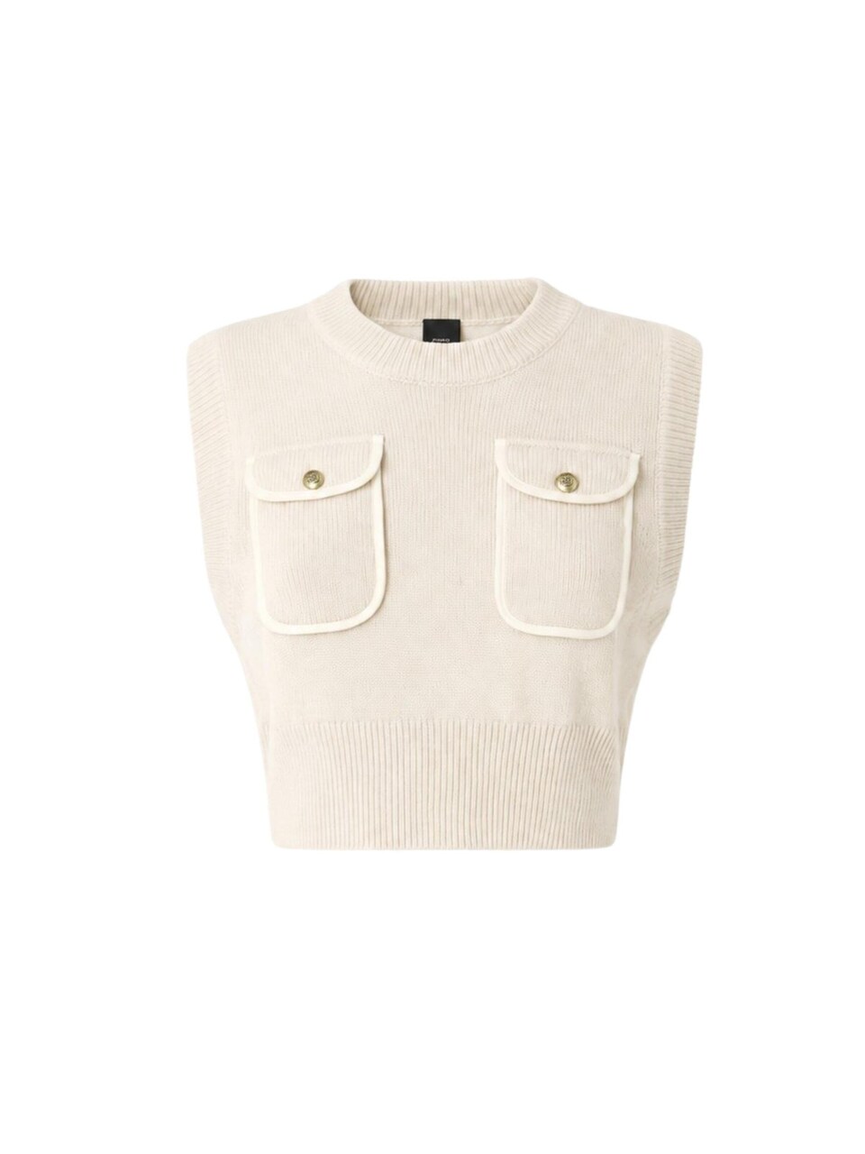 Tröja 'PINKO BELATO GILET BLEND WOOL CON DETTAGLI Maglieria'