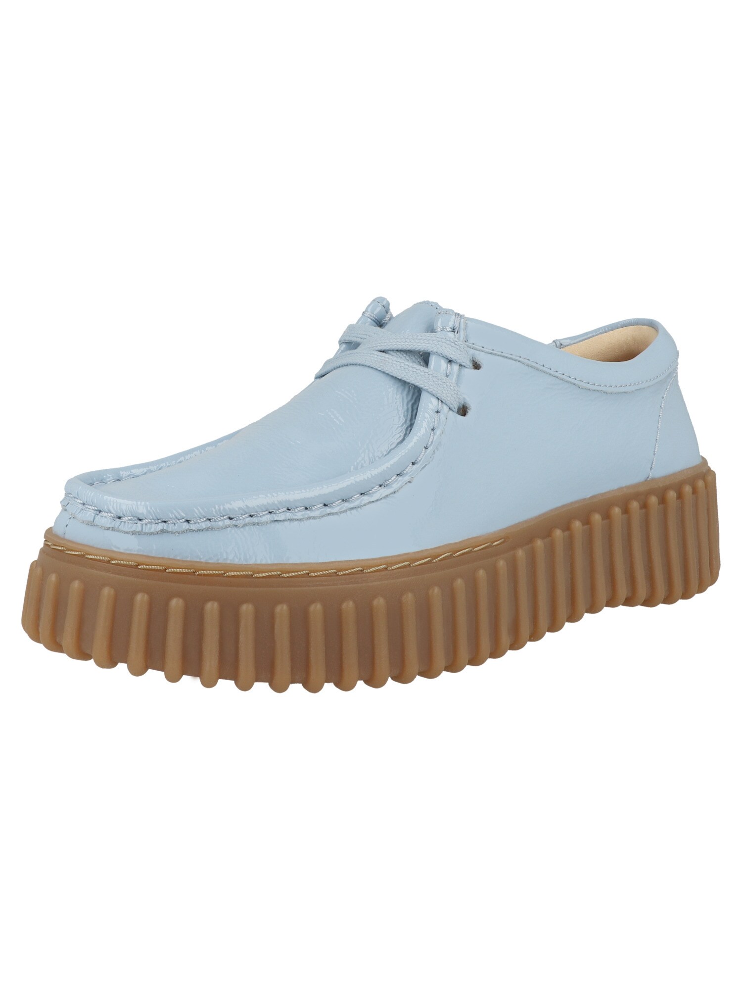 CLARKS Zapatos con cordón 'Torhill Bee'  azul claro