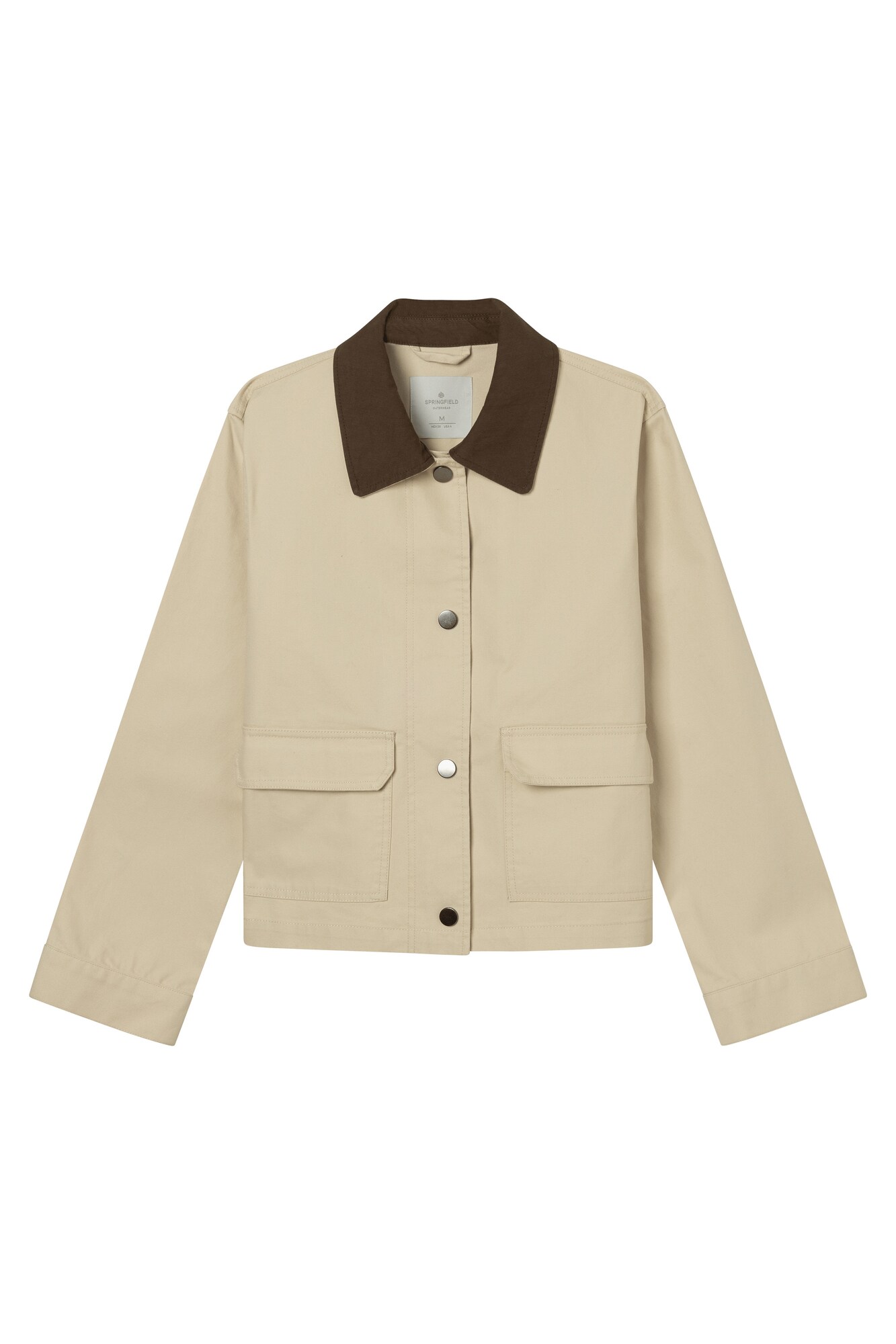 Springfield Giacca di mezza stagione  beige / marrone