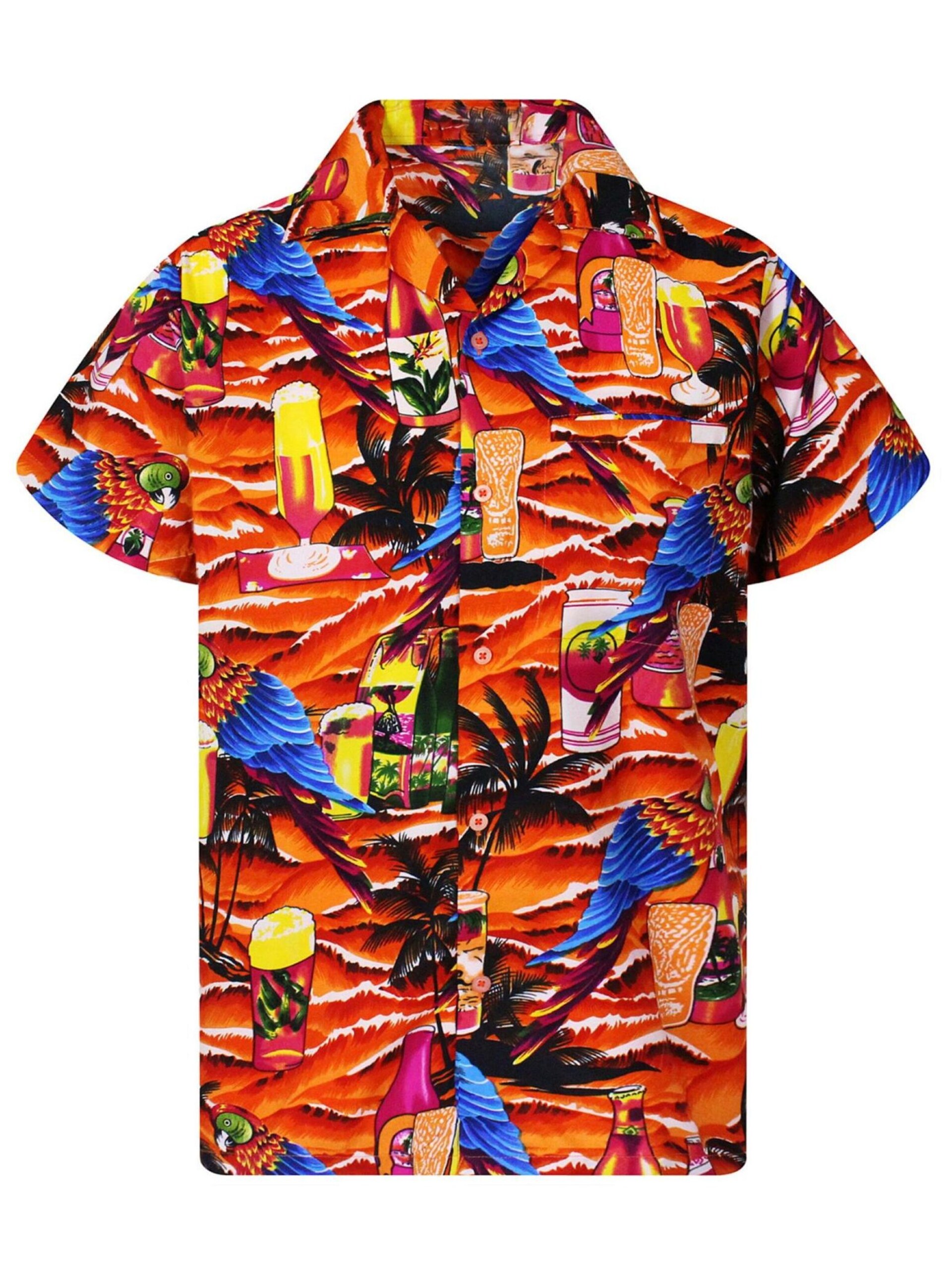 King Kameha T-shirt 'Parrot Beer' herr