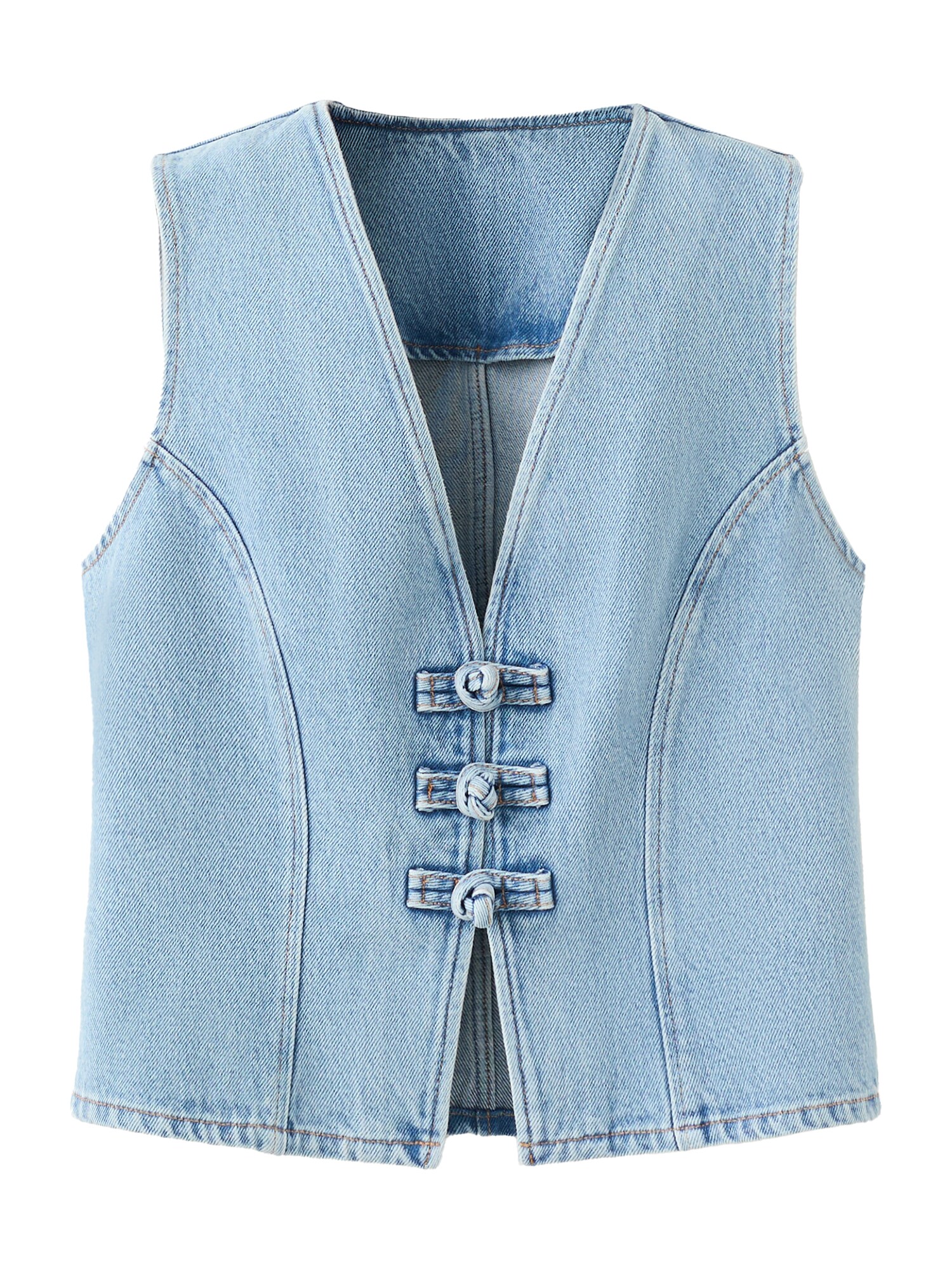 MANGO Top 'BIMBA'  svetlomodrá