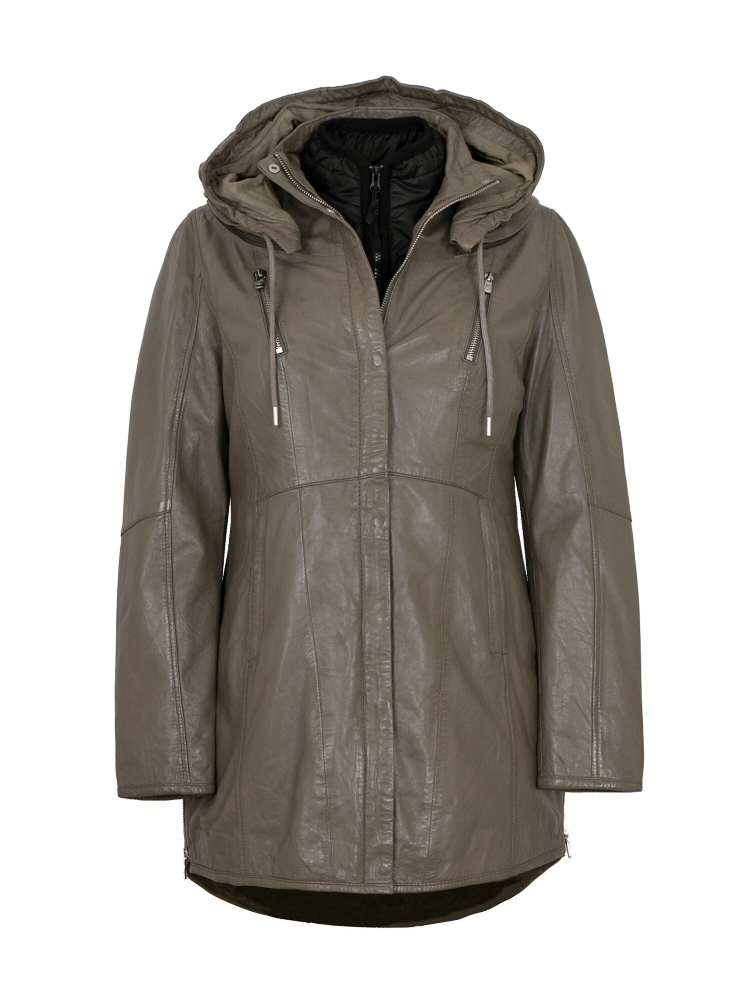 Jilani Chaqueta de entretiempo 'Fuko'  color barro
