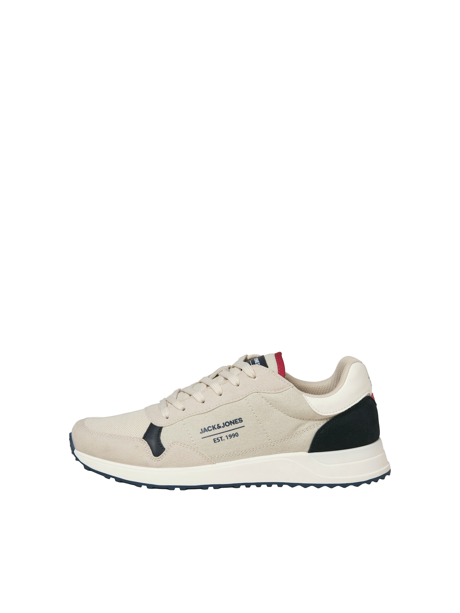 JACK & JONES Sneaker low JFWBEECH  alb kitt / bleumarin / alb