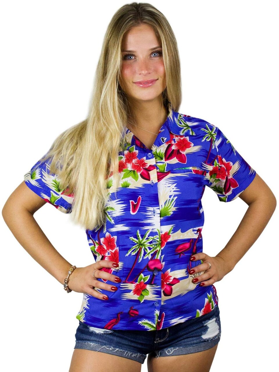 Blus 'Flamingos'