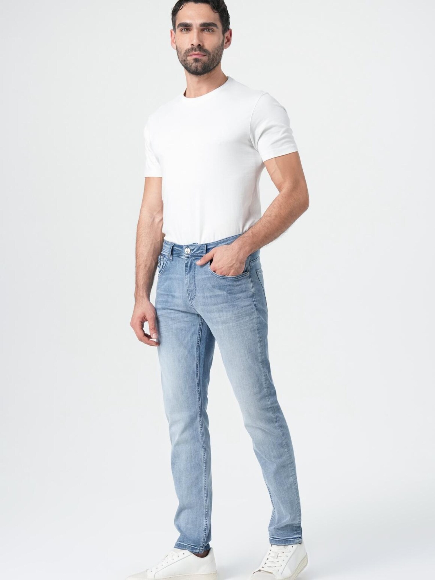 M.O.D MIRACLE OF DENIM Traperice plava