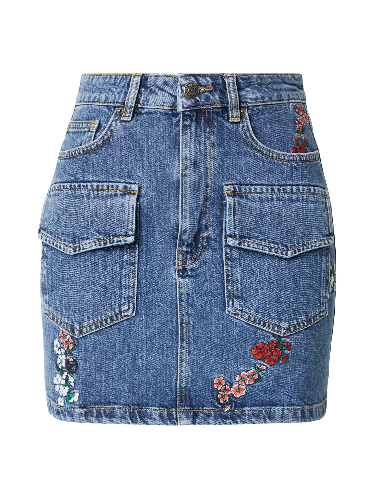 Desigual Sukňa 'FAL_CARRY'  modrá denim
