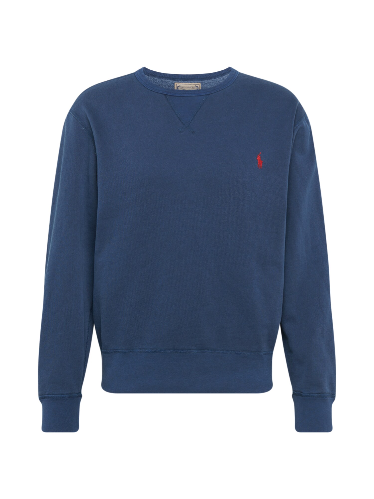 POLO RALPH LAUREN Megztinis be užsegimo  tamsiai mėlyna / neoninė oranžinė