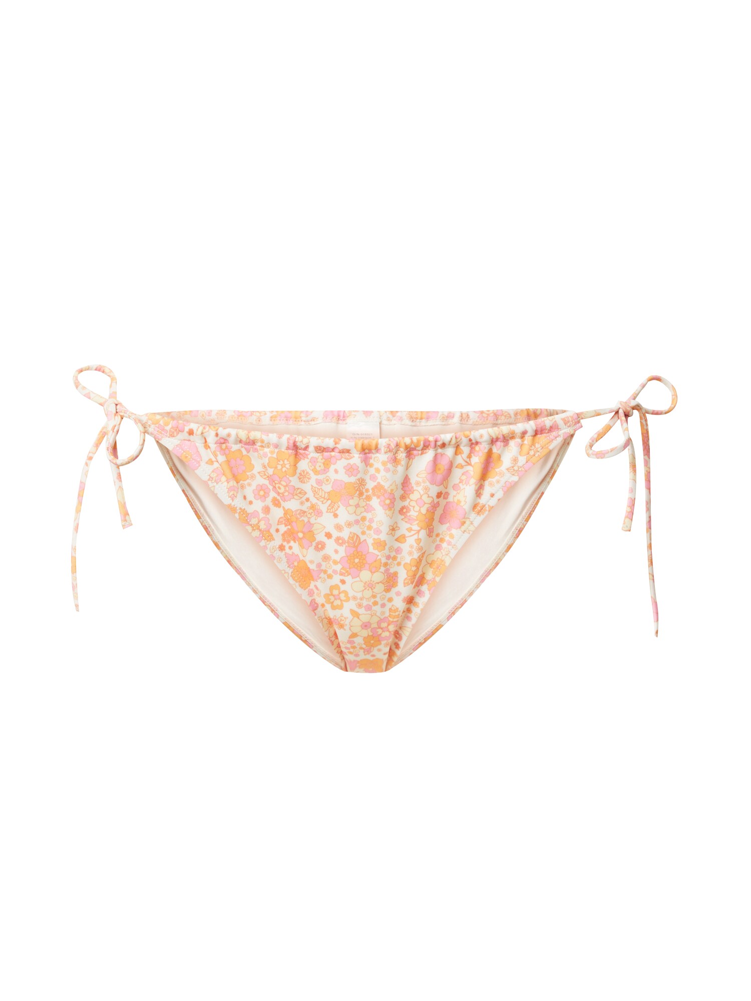 Monki Bikinio kelnaitės pastelinė geltona / oranžinė / rožių spalva