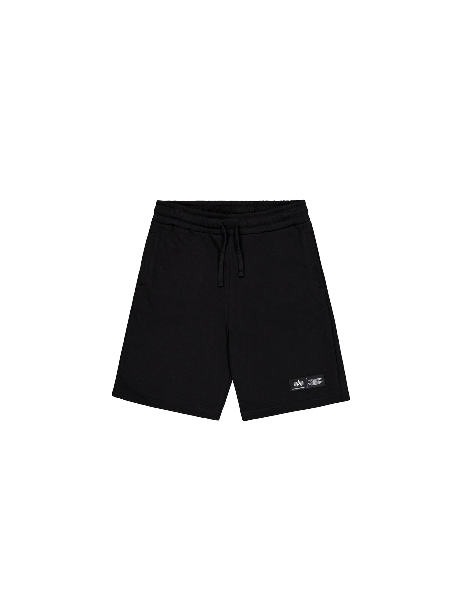 ALPHA INDUSTRIES Pantaloni  negru / alb