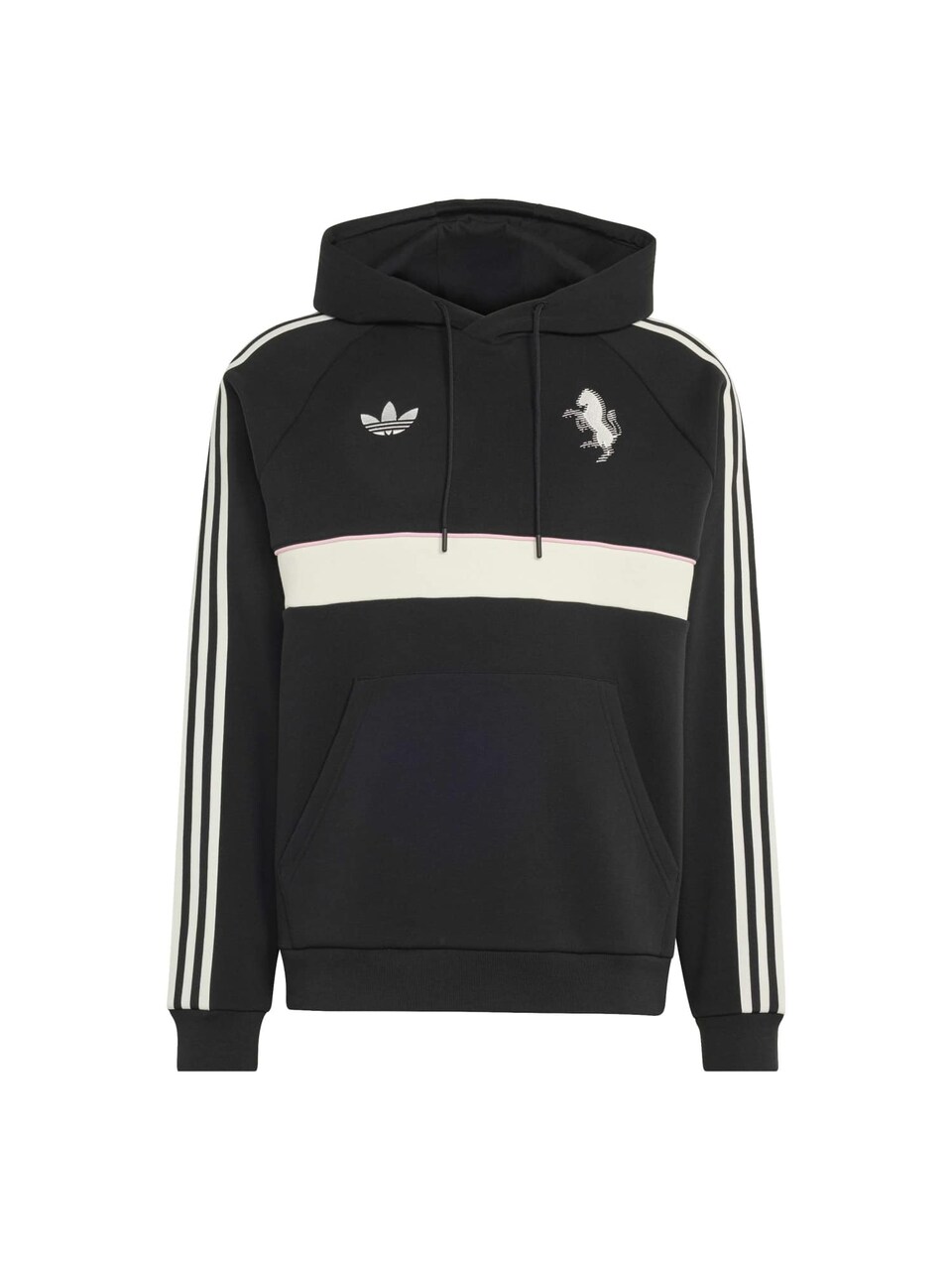 Sport sweatshirt 'JUVE' rosa / svart