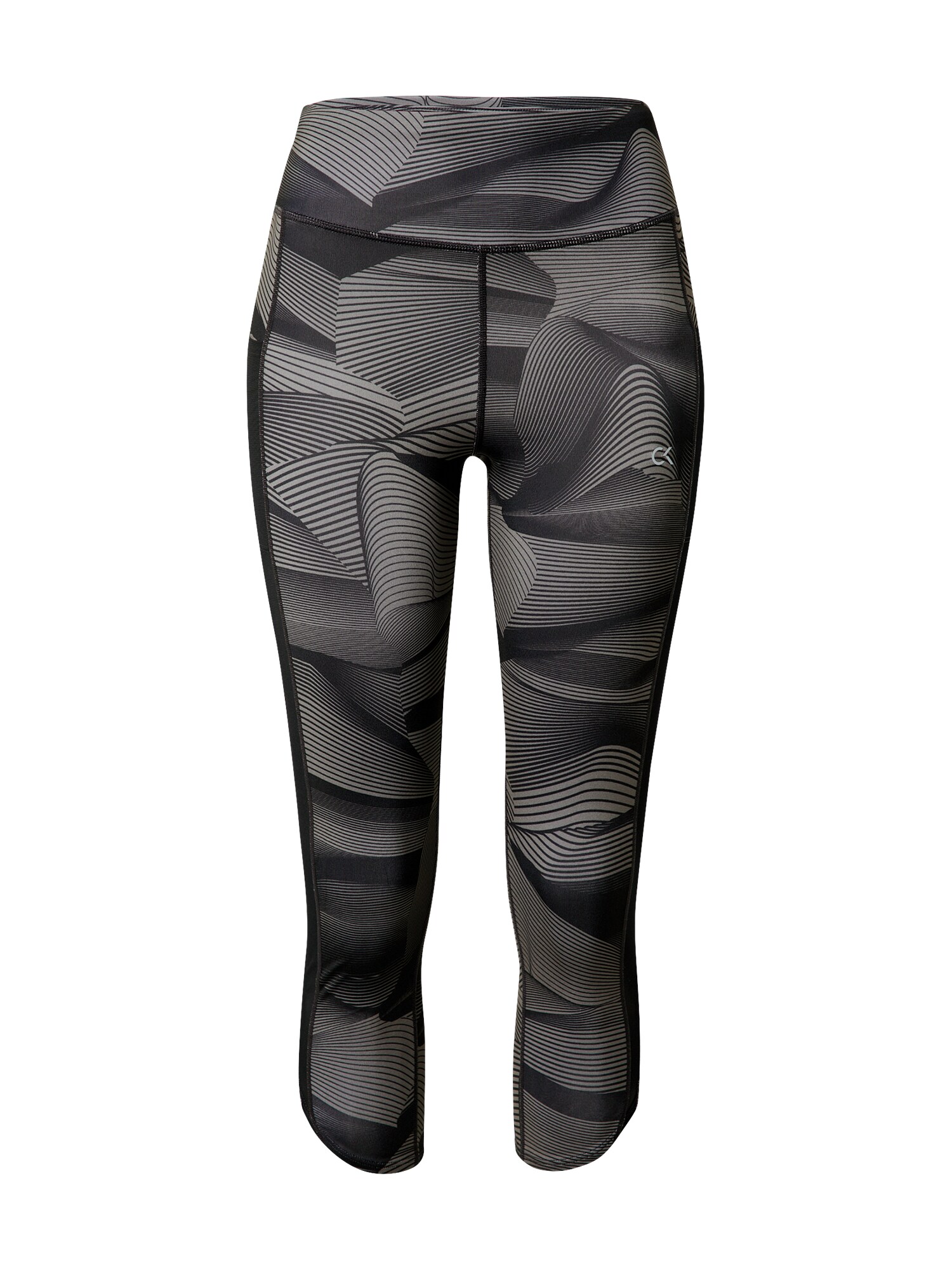 Calvin Klein Performance Sportinės kelnės  tamsiai pilka / juoda
