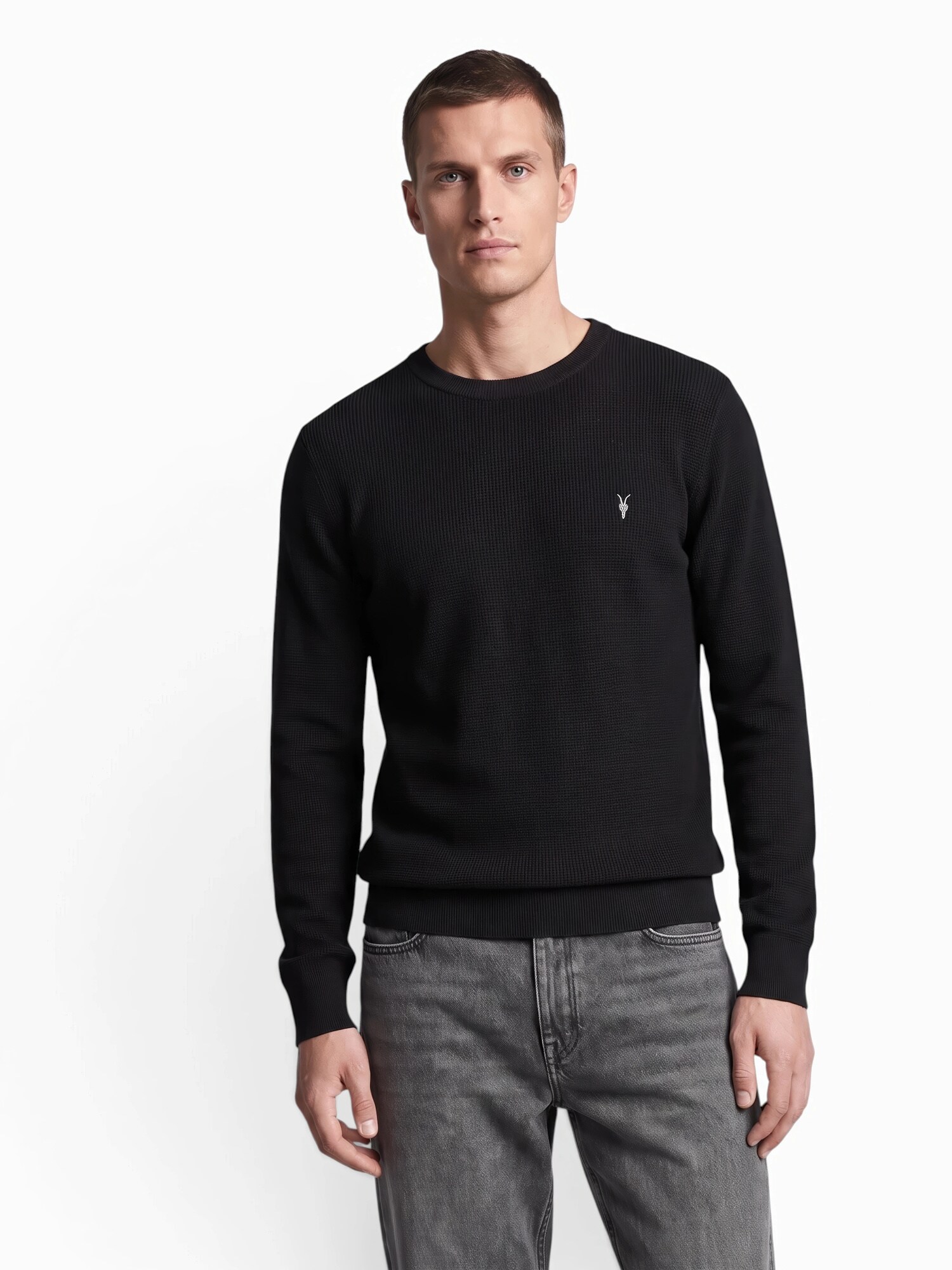 AllSaints Jersey 'ASPEN'  negro – imagen 4