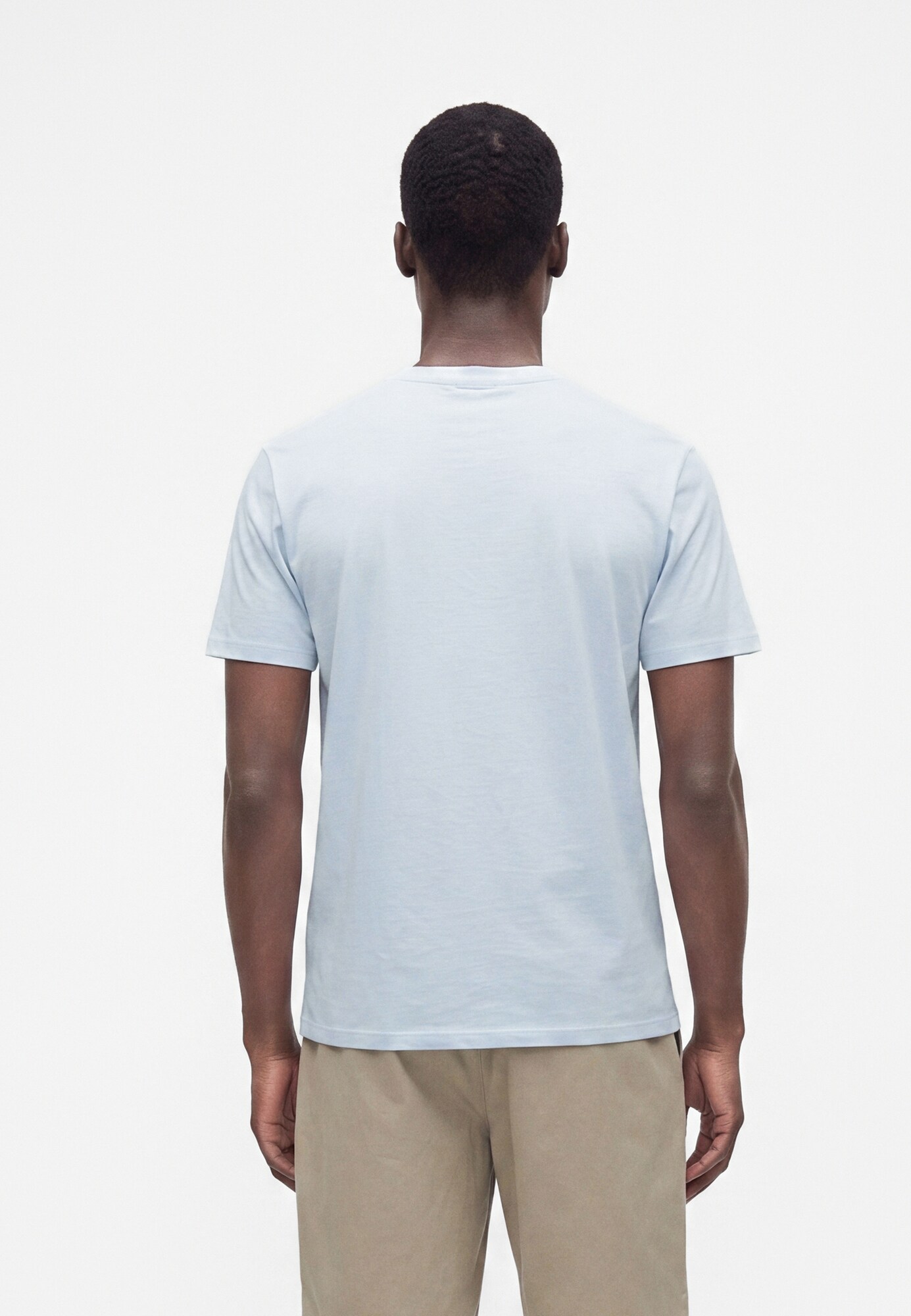 Calvin Klein Camiseta azul claro / blanco – imagen 3