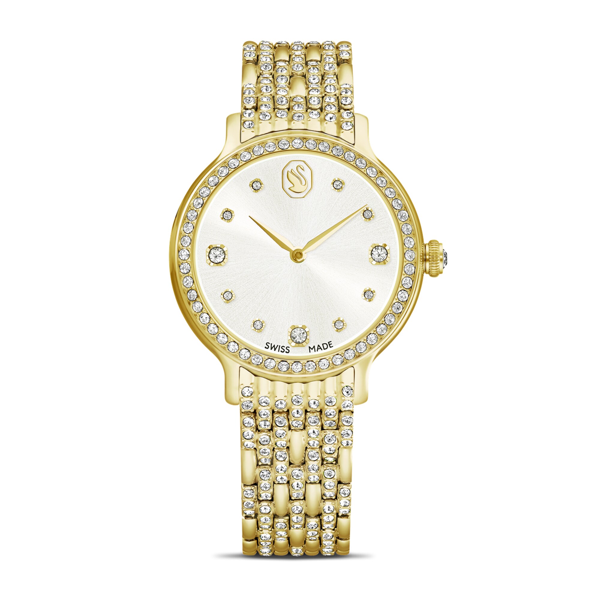 Swarovski Analoog Horloge Goud