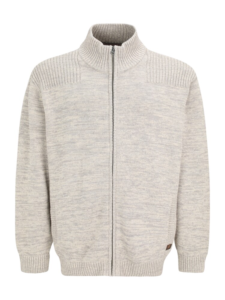 Petrol Industries Strickjacke Herren Größe XXXL beigemeliert