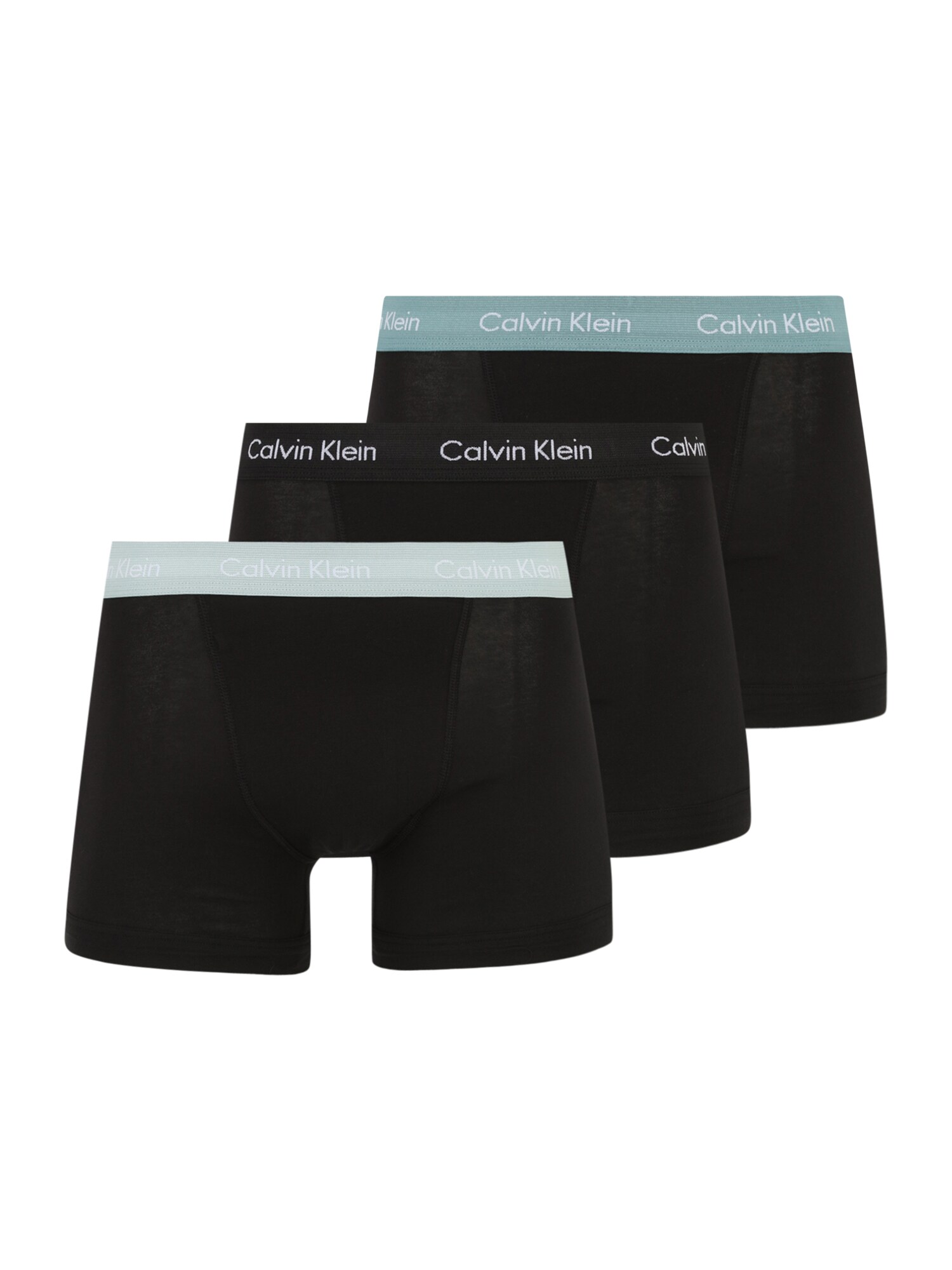 Calvin Klein Underwear Boxerky  smaragdová / mätová / čierna / biela