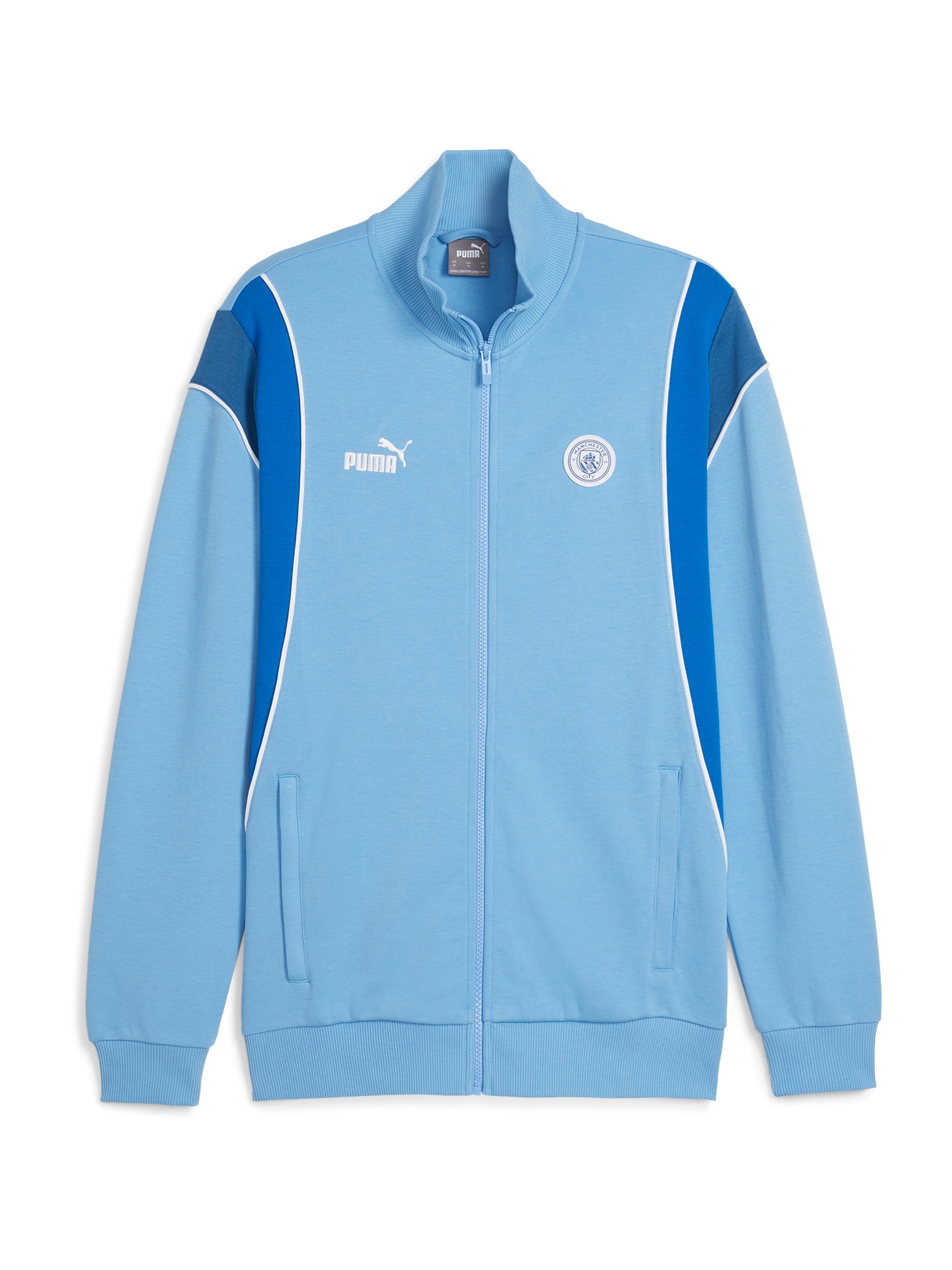 PUMA Sportska jakna 'Manchester City'  plava / noćno plava / bijela