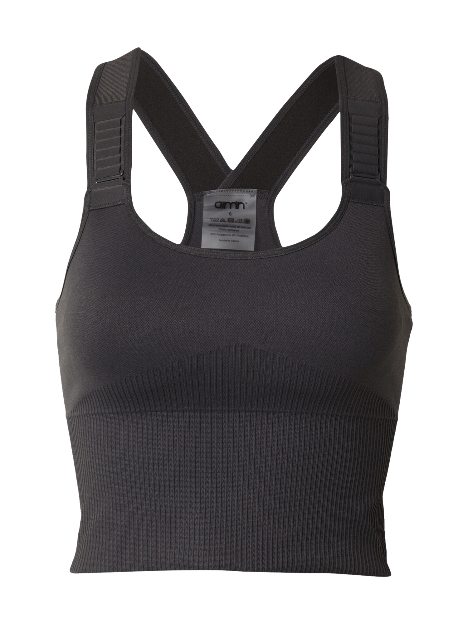Aim'n Sujetador deportivo  gris oscuro