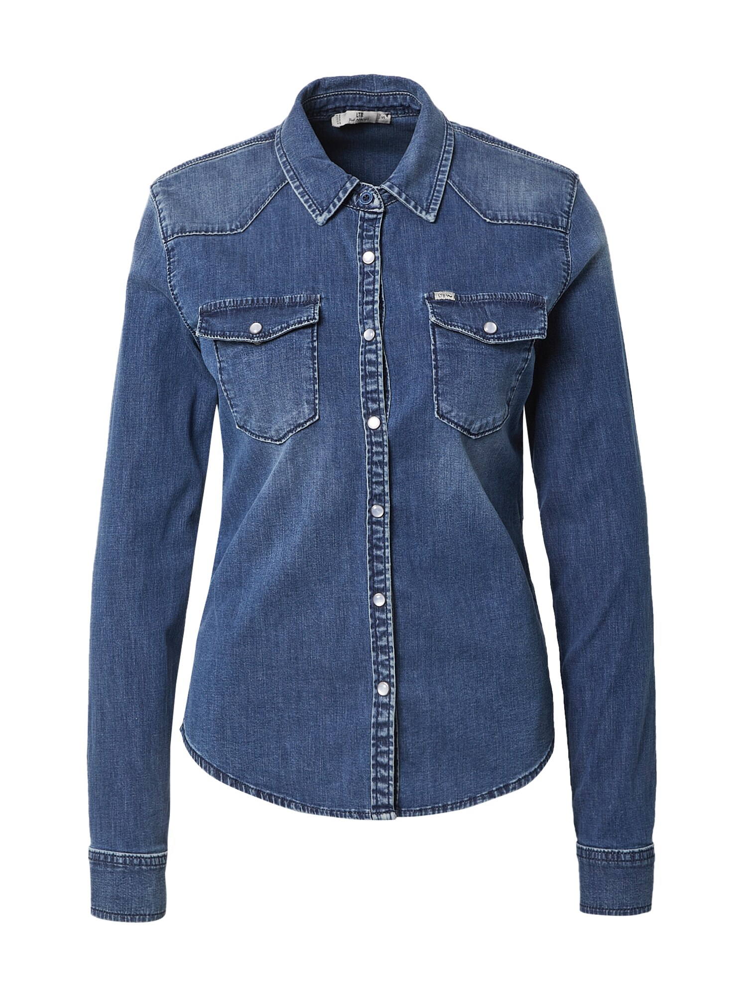 LTB Blúzka 'Lucinda'  modrá denim