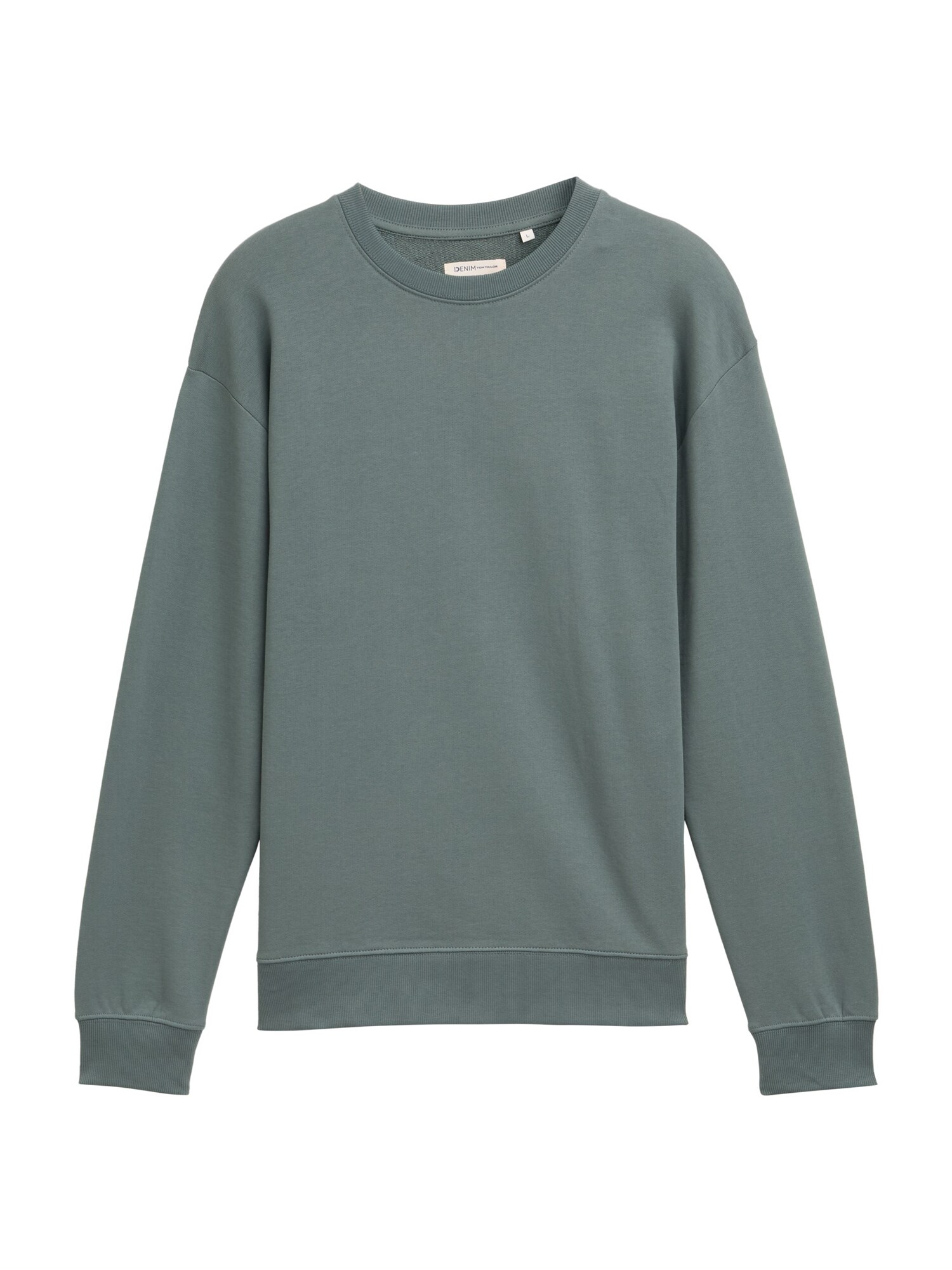 TOM TAILOR DENIM Bluză de molton  verde