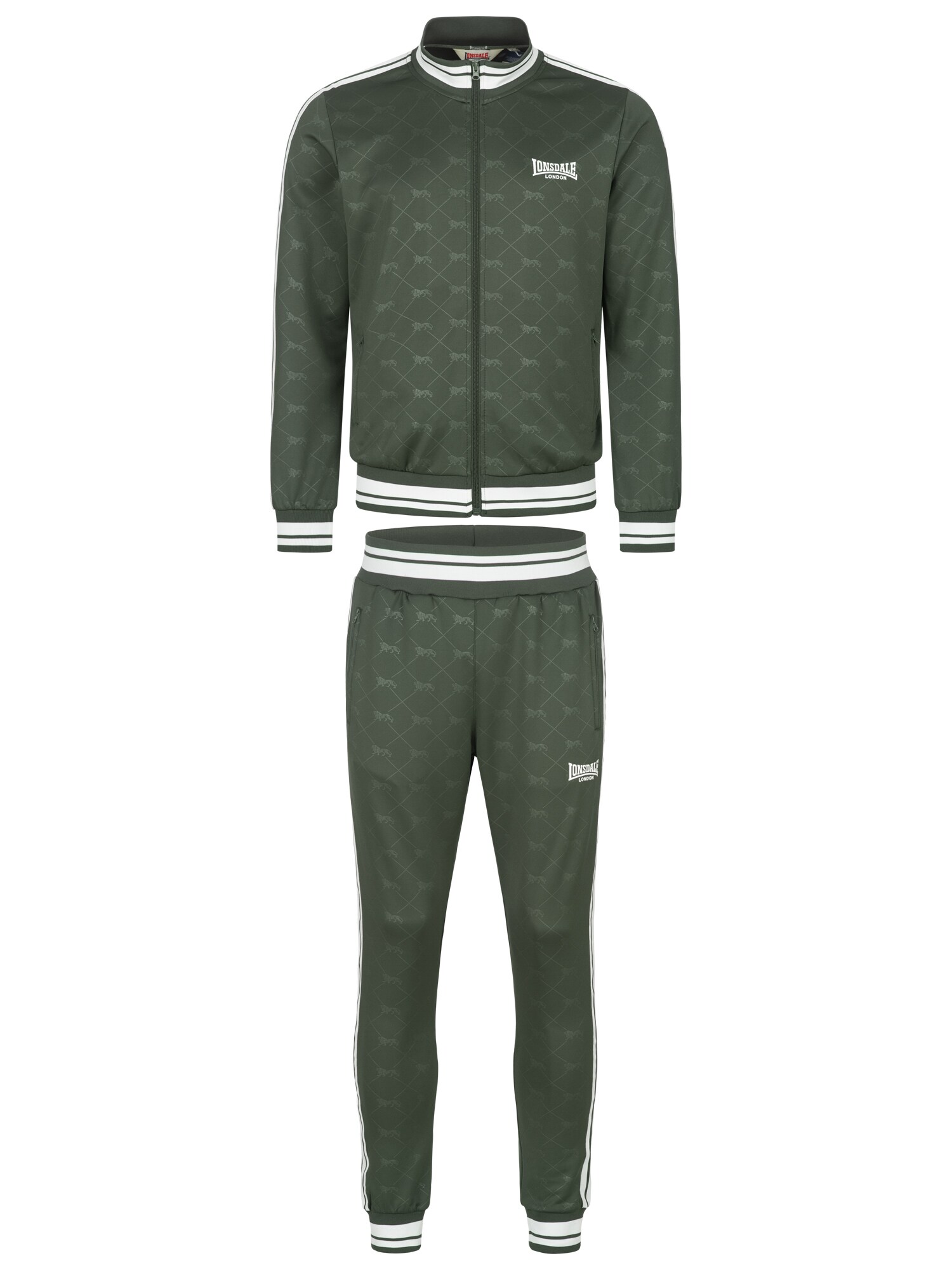 LONSDALE Trening Ashwell  oliv / verde închis / mai multe culori / alb