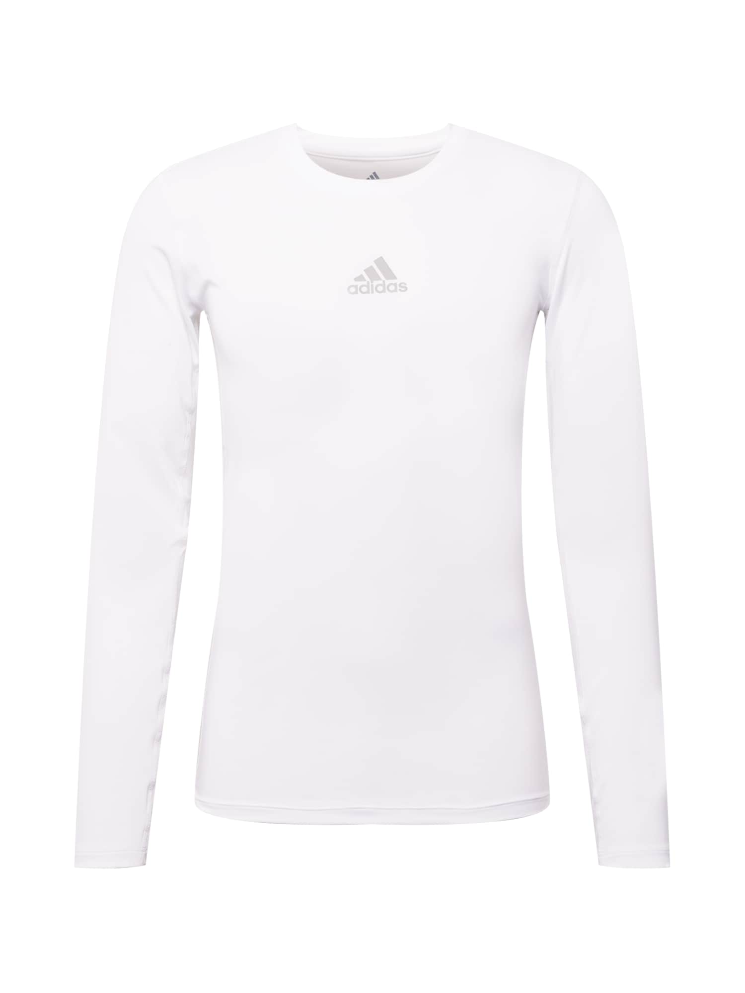 ADIDAS SPORTSWEAR Tricou funcțional  gri / alb