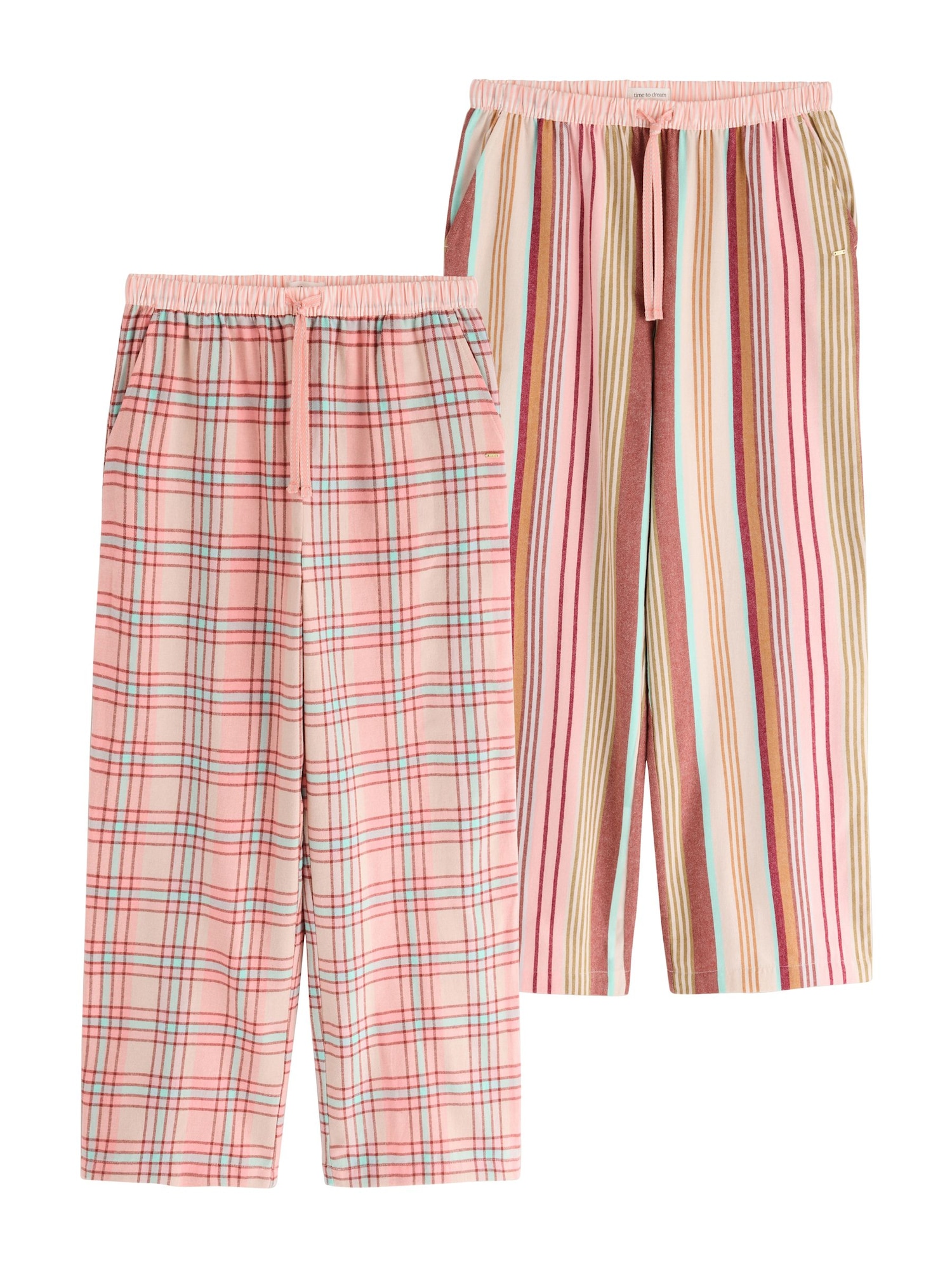 Next Pantalón de pijama  mezcla de colores / rosa