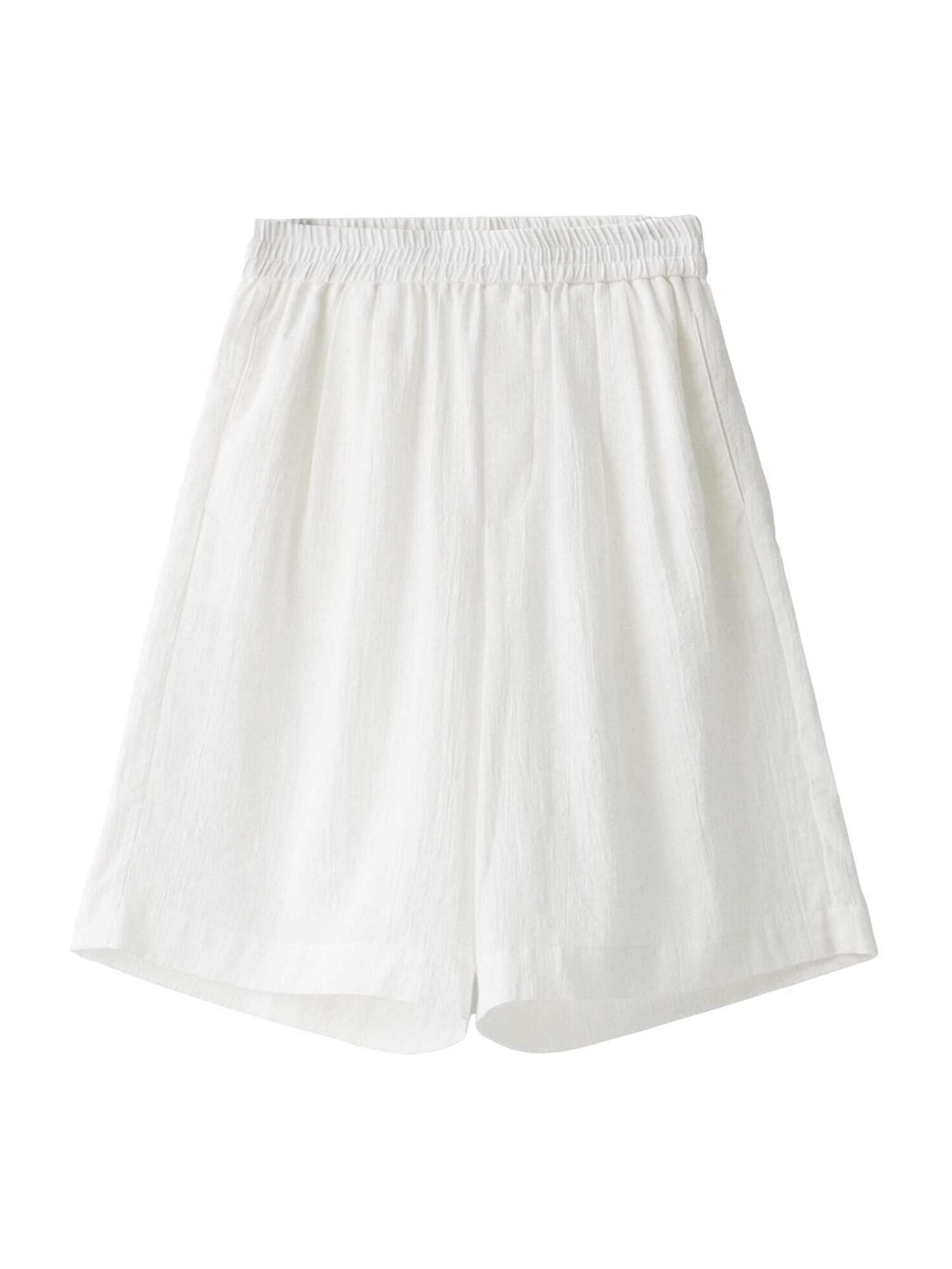 Bershka Pantaloni  alb murdar