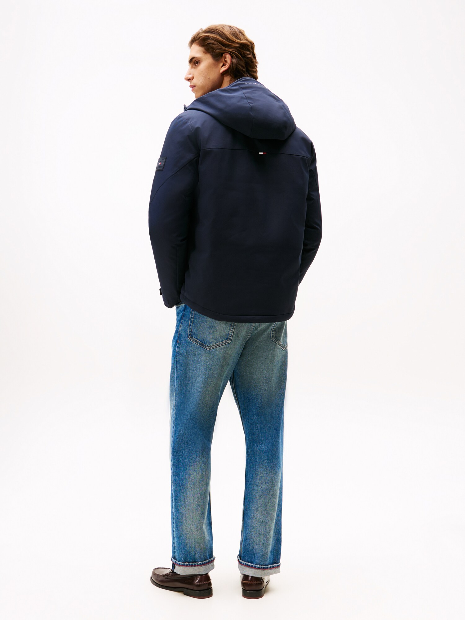TOMMY HILFIGER Prechodná bunda námornícka modrá (obrázok 3)