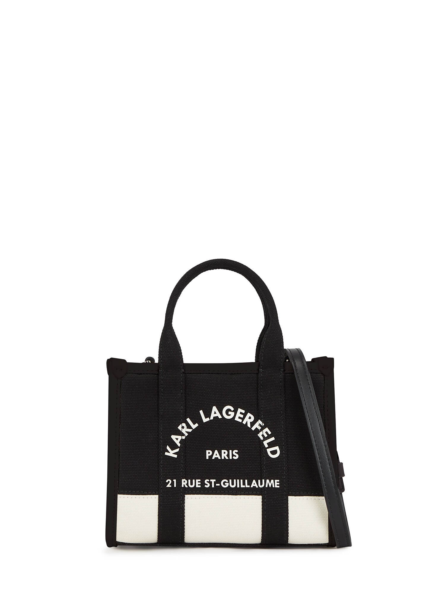Karl Lagerfeld Poșete  crem / negru