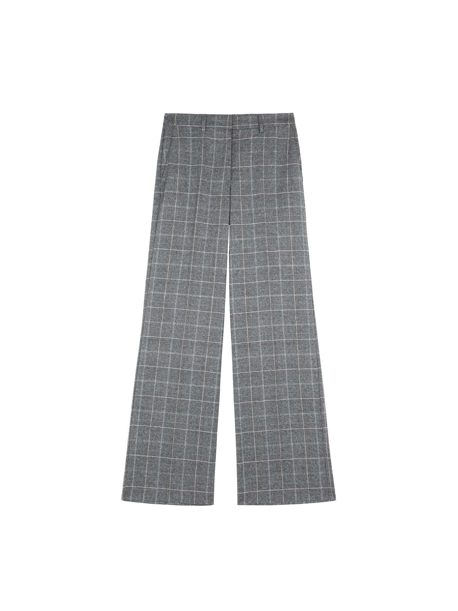 Scalpers Nohavice 'Black Check'  svetlomodrá / sivá / svetlosivá