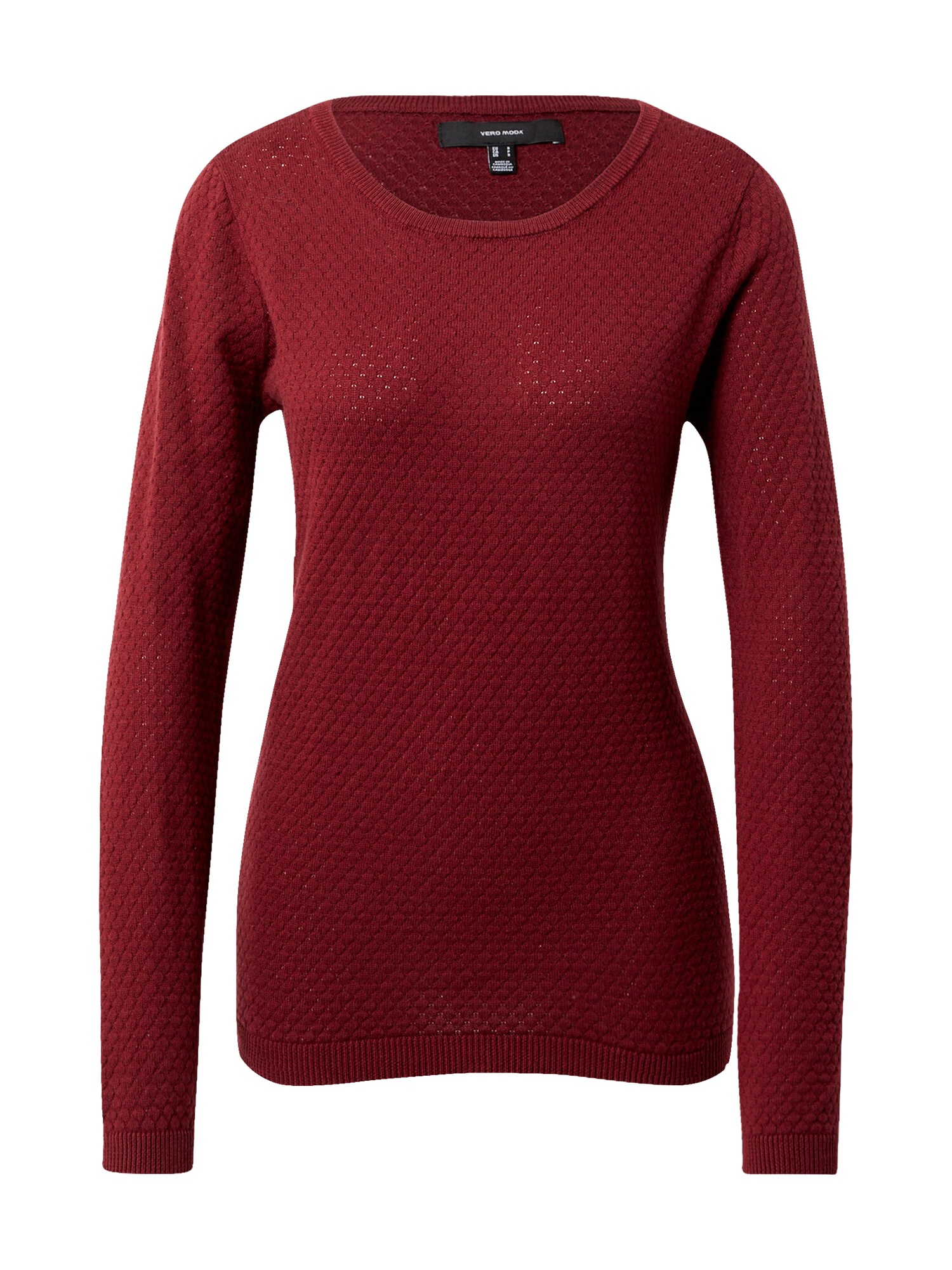 VERO MODA Megztinis 'Care'  kraujo spalva