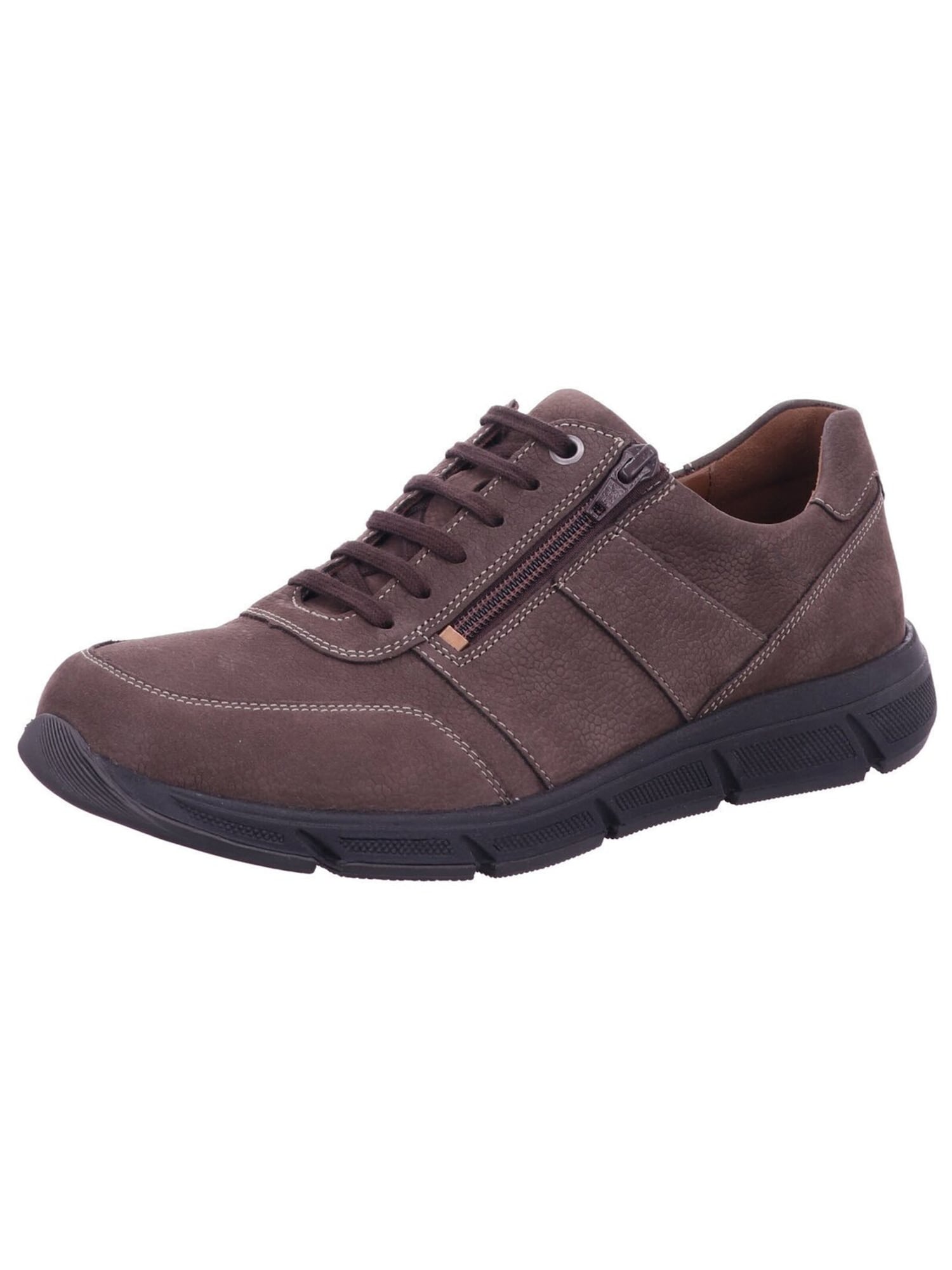 SOLIDUS Zapatillas deportivas bajas 'Sneaker Low Damen 6700130221 Echtleder in braun' marrón