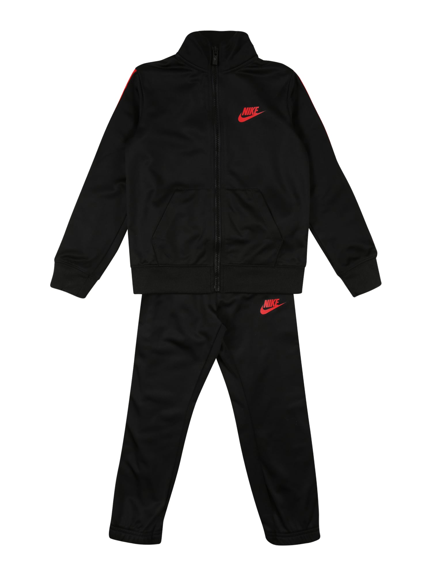 Nike Sportswear Облекло за бягане  червено / черно