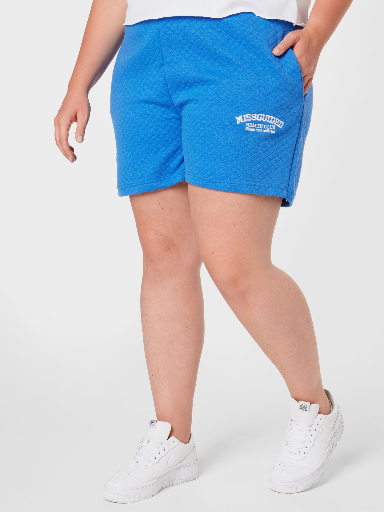 Missguided Plus Nadrág  kék / fehér termék 2. képe