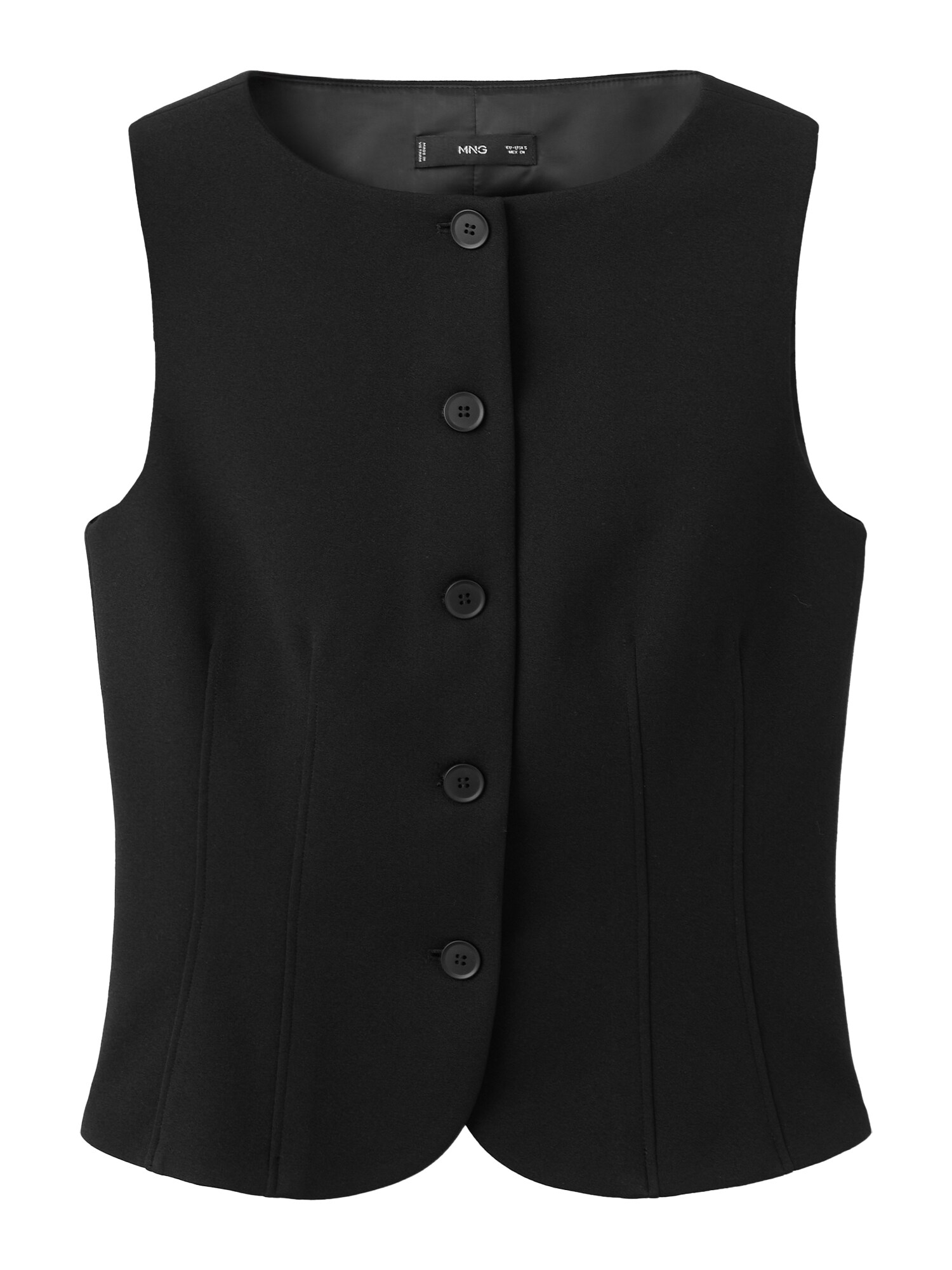 MANGO Vestă de costum AVAY  negru