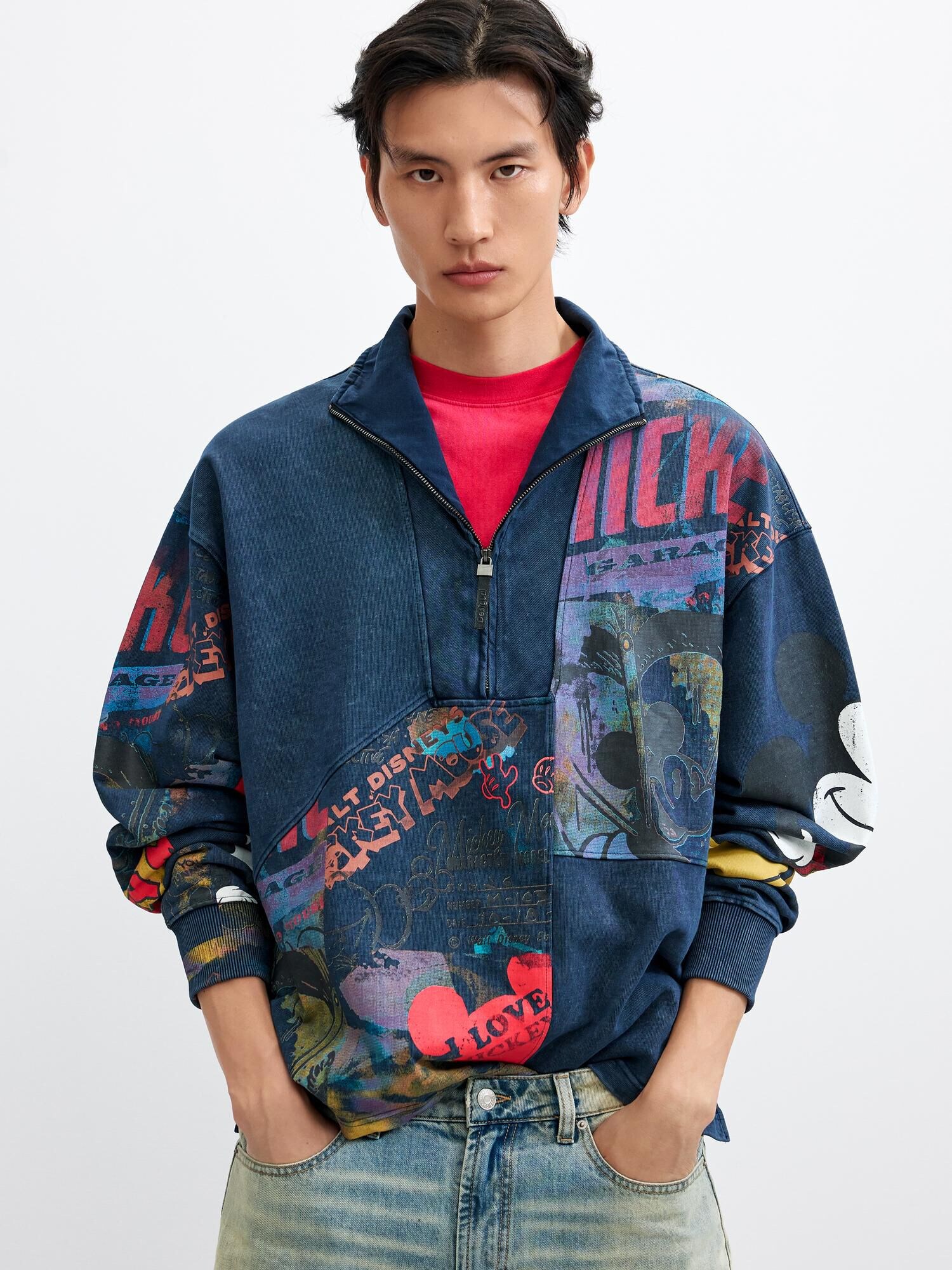 Sudadera collage Mickey™