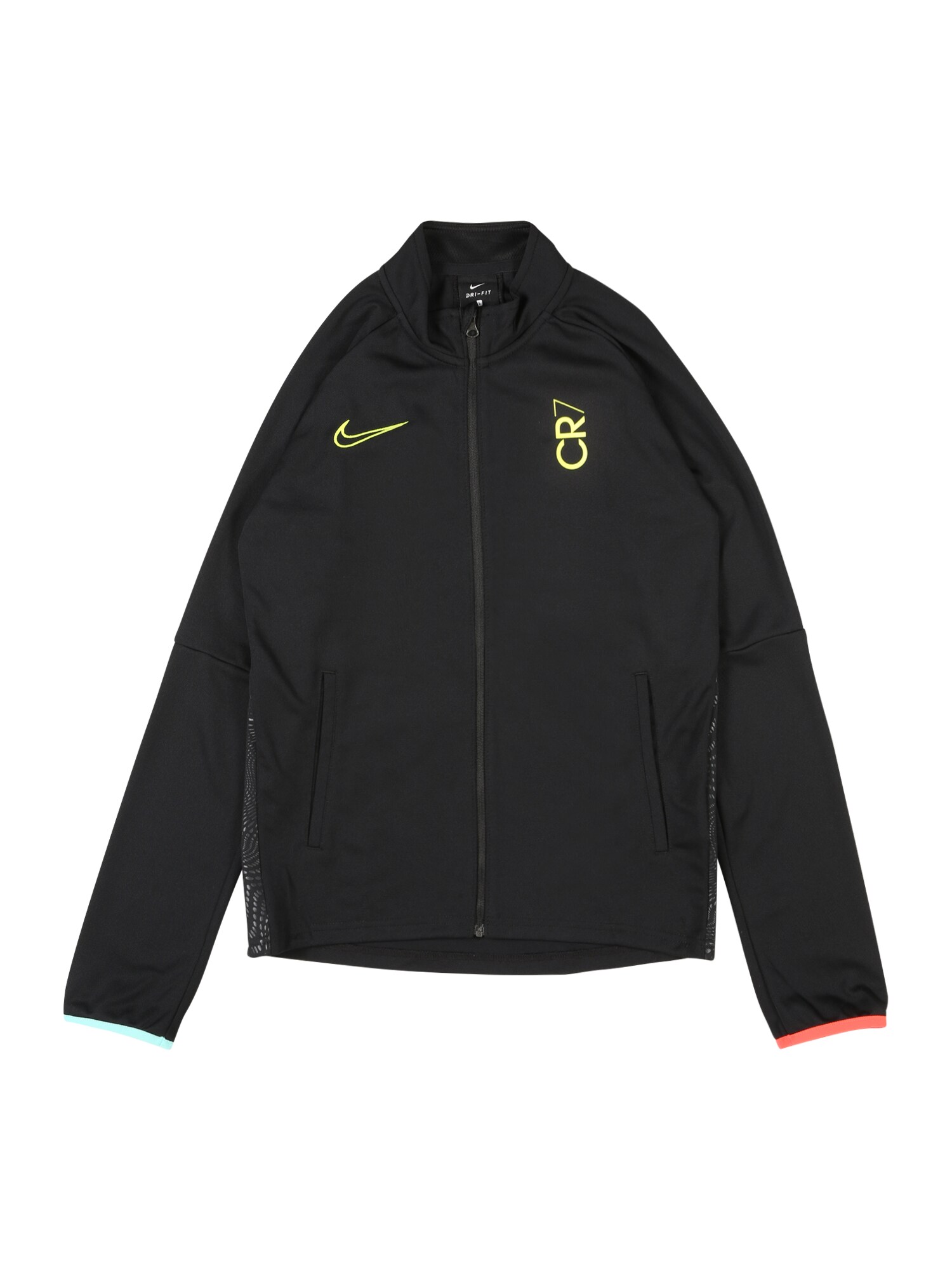 NIKE Sportinis kostiumas  juoda / grafito / geltona